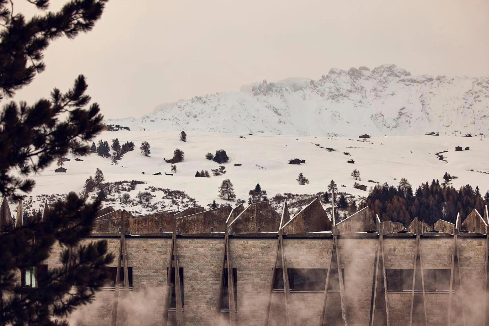 Property building in COMO Alpina Dolomites