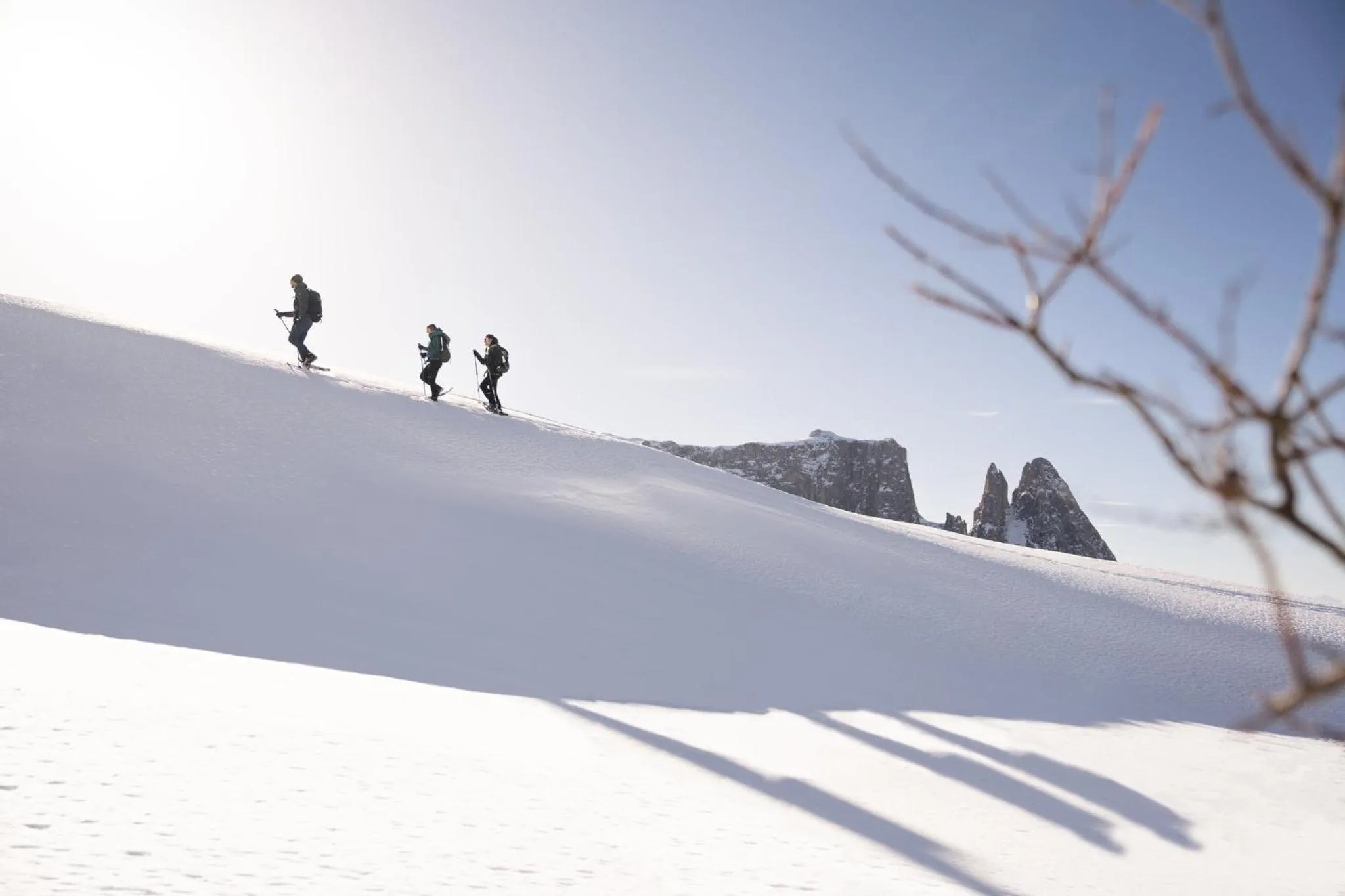 Skiing in COMO Alpina Dolomites