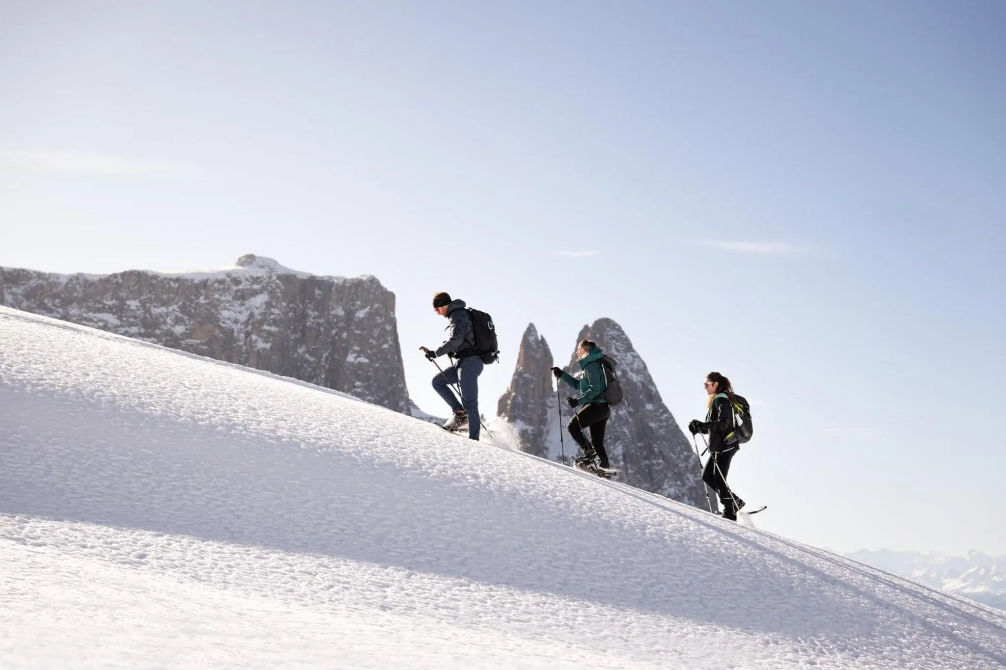 Skiing in COMO Alpina Dolomites