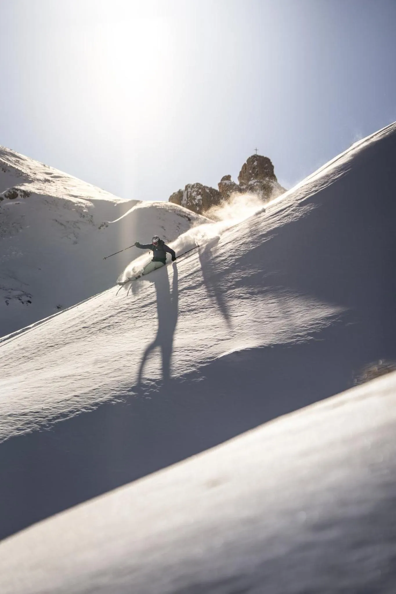 Skiing in COMO Alpina Dolomites