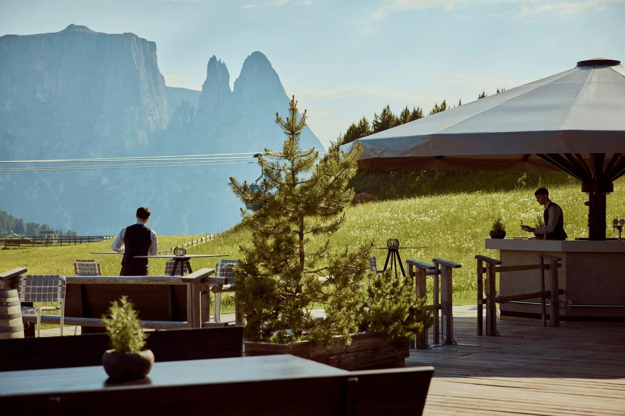 Restaurant/places to eat in COMO Alpina Dolomites