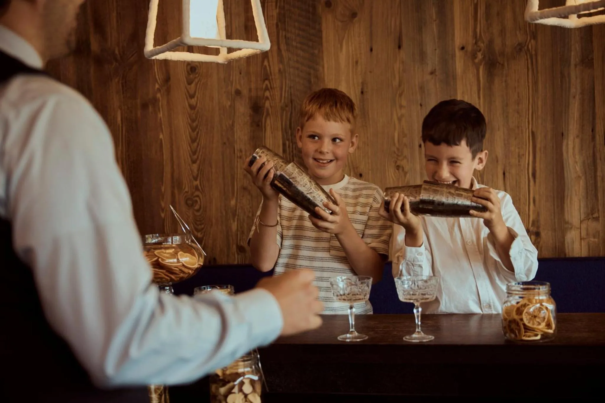 Children play ground in COMO Alpina Dolomites