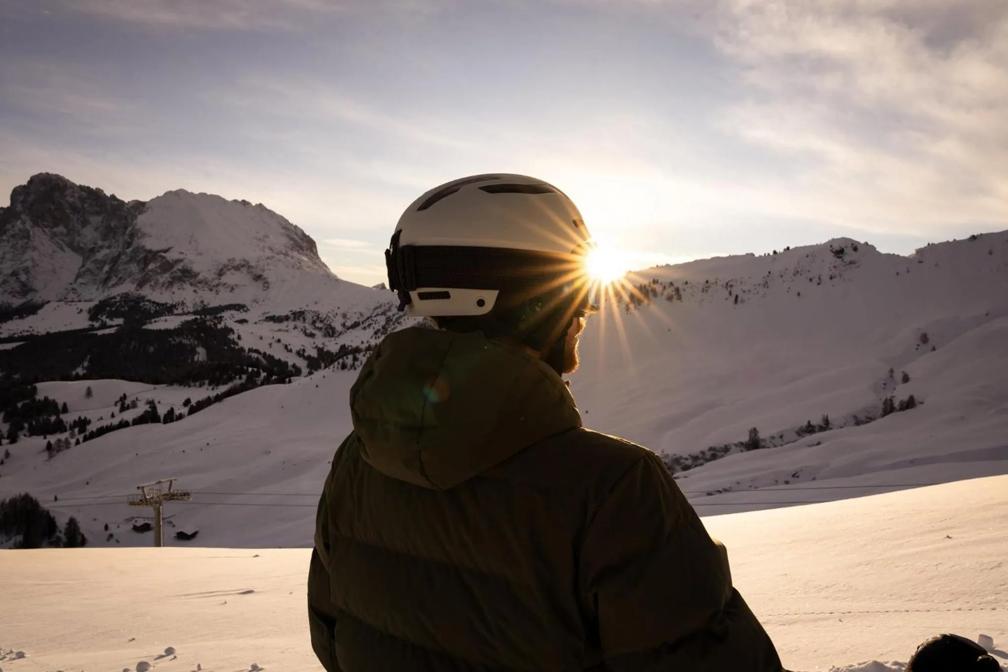 Skiing in COMO Alpina Dolomites