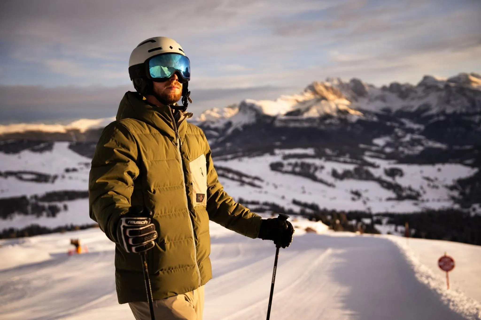 Skiing in COMO Alpina Dolomites
