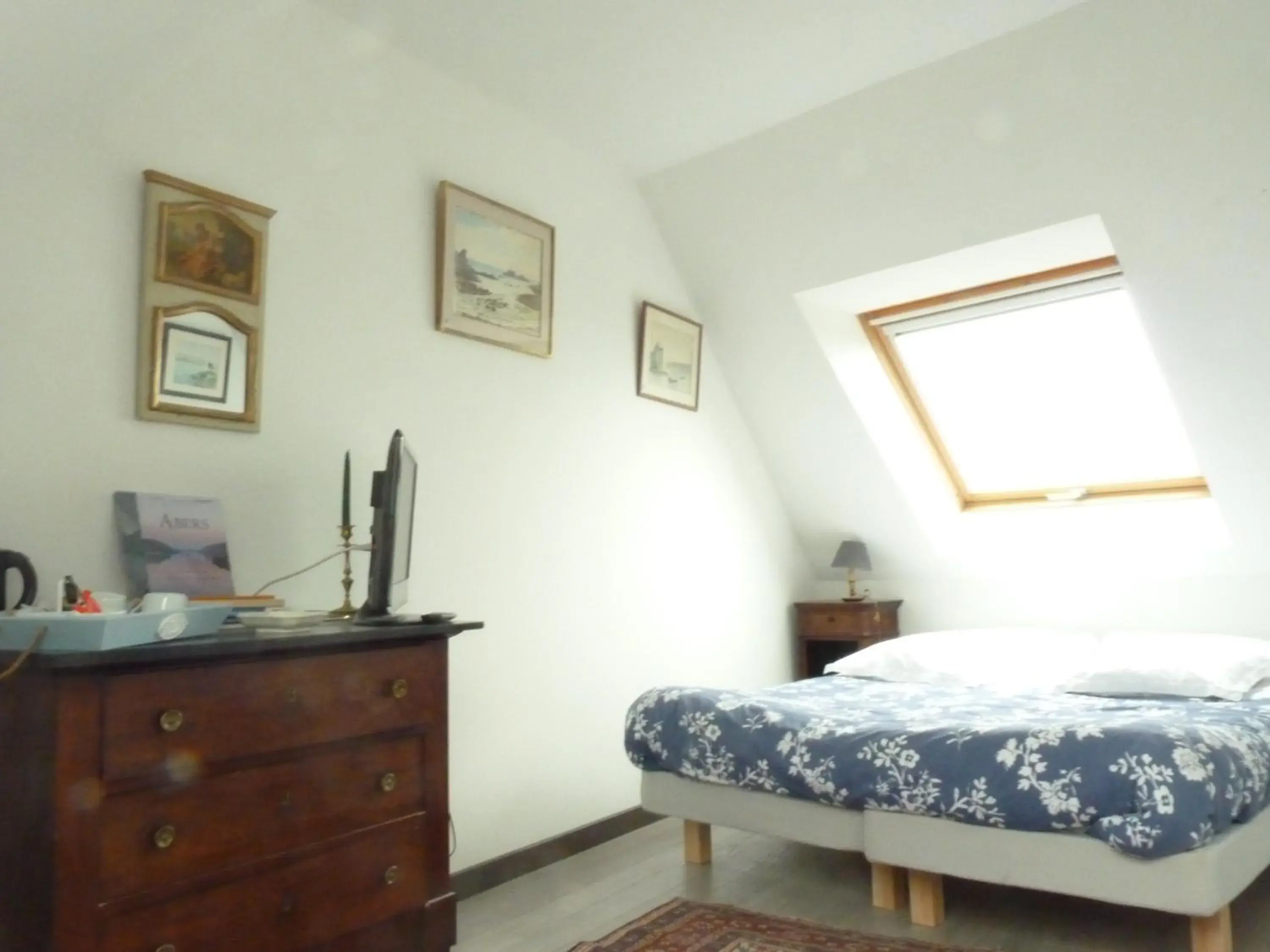 Double Room with Sea View in Gite des confitures à Lanvéoc-Crozon Double Room with Sea View in Gite des confitures à Lanvéoc-Crozon