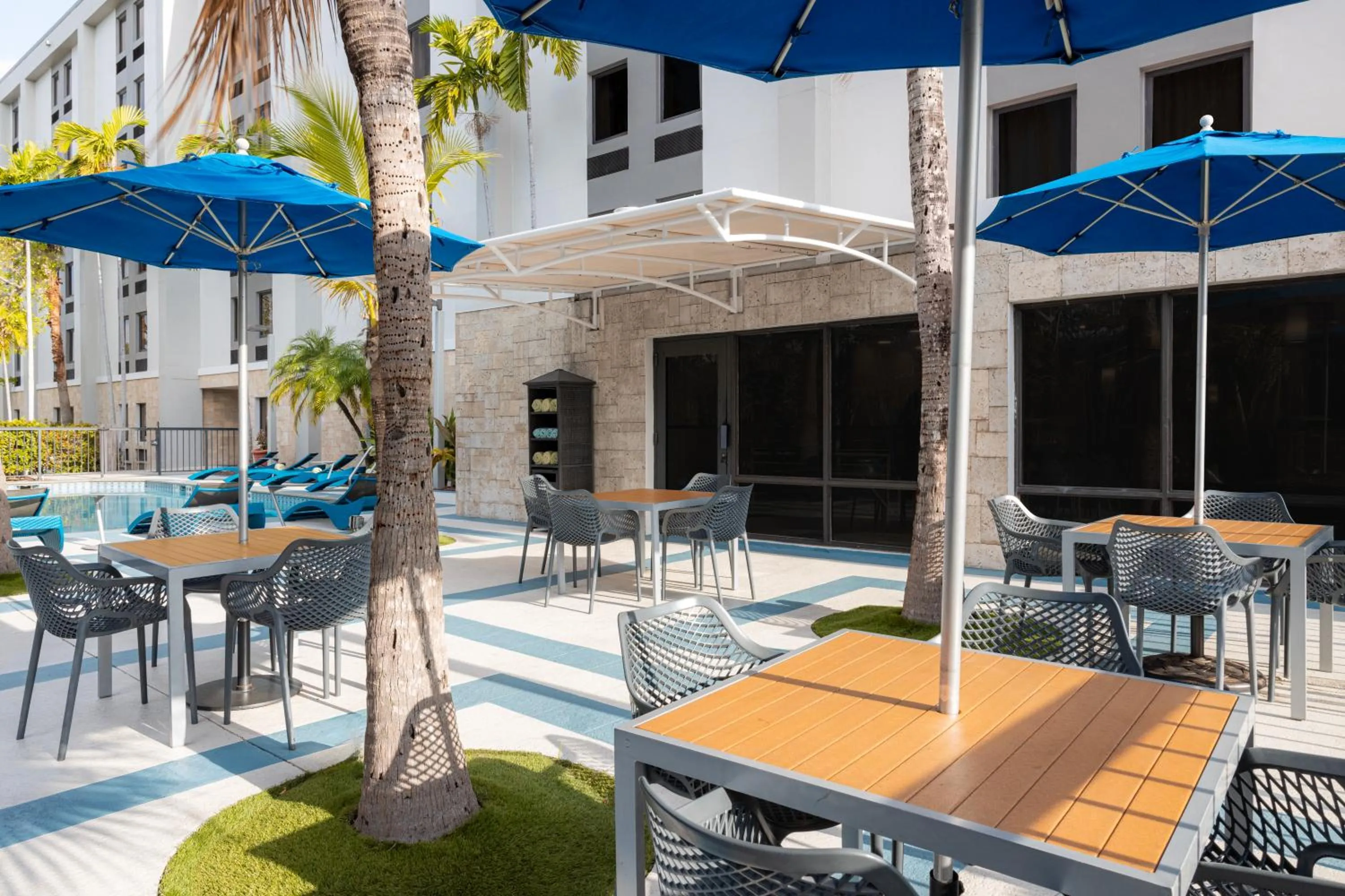 Balcony/Terrace in Hampton Inn Miami-Airport West