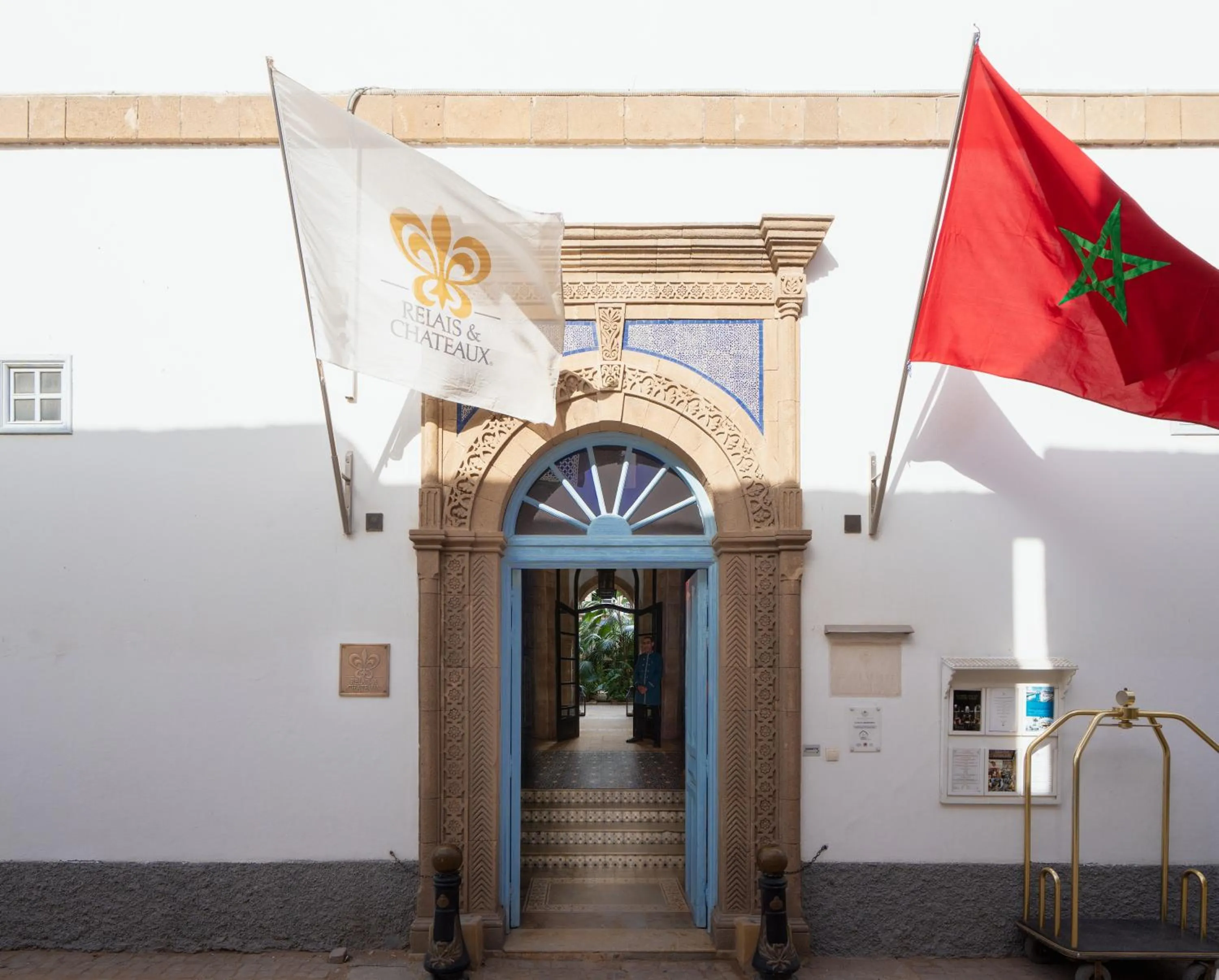 Facade/entrance in Heure Bleue Palais - Relais & Châteaux
