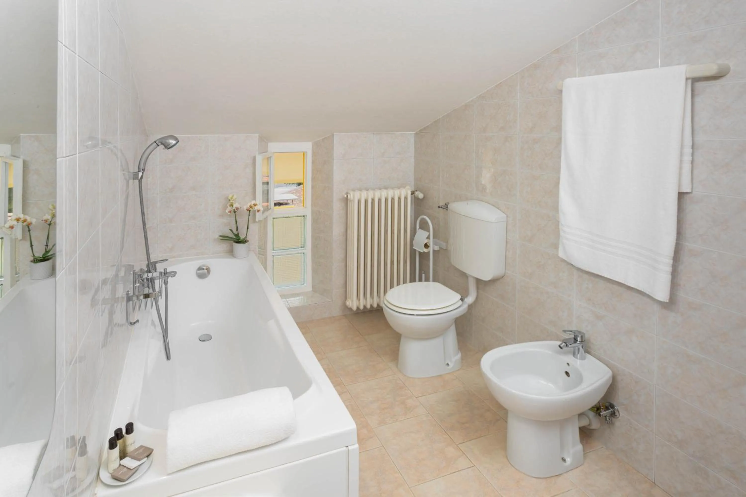 Bathroom in Hotel Roma