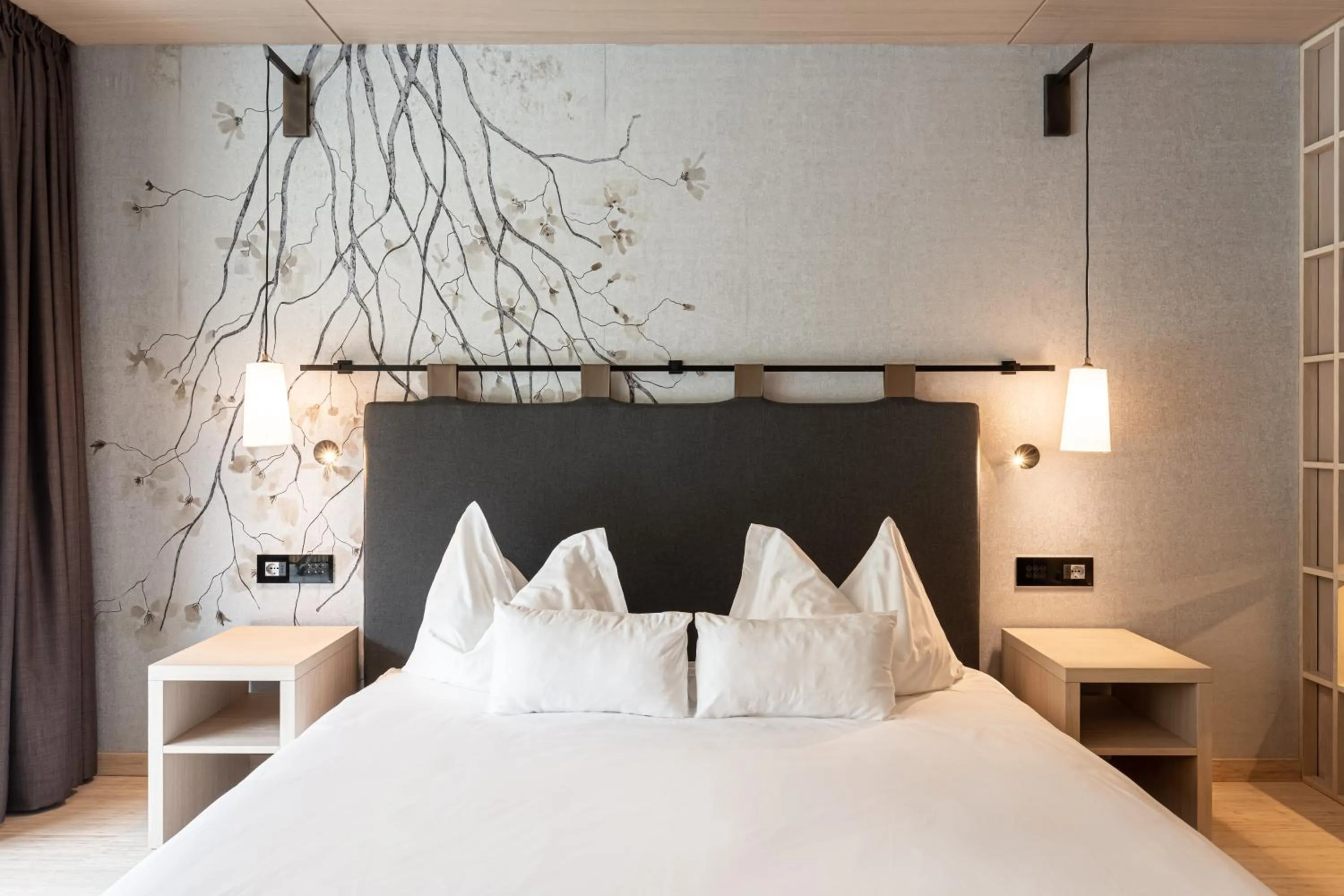 Bed in Latemar - Hotel Suites Spa