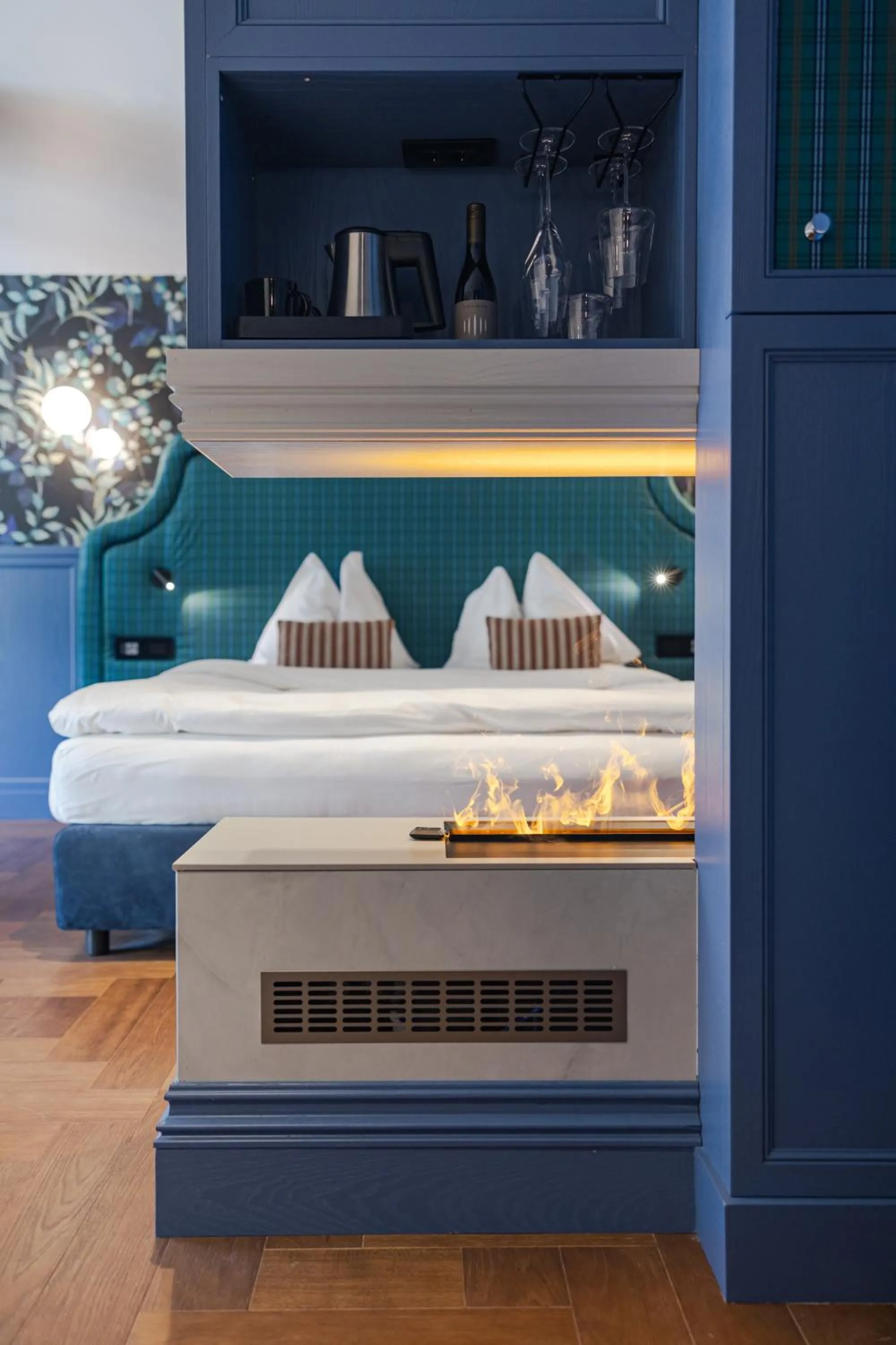 Bed in Latemar - Hotel Suites Spa