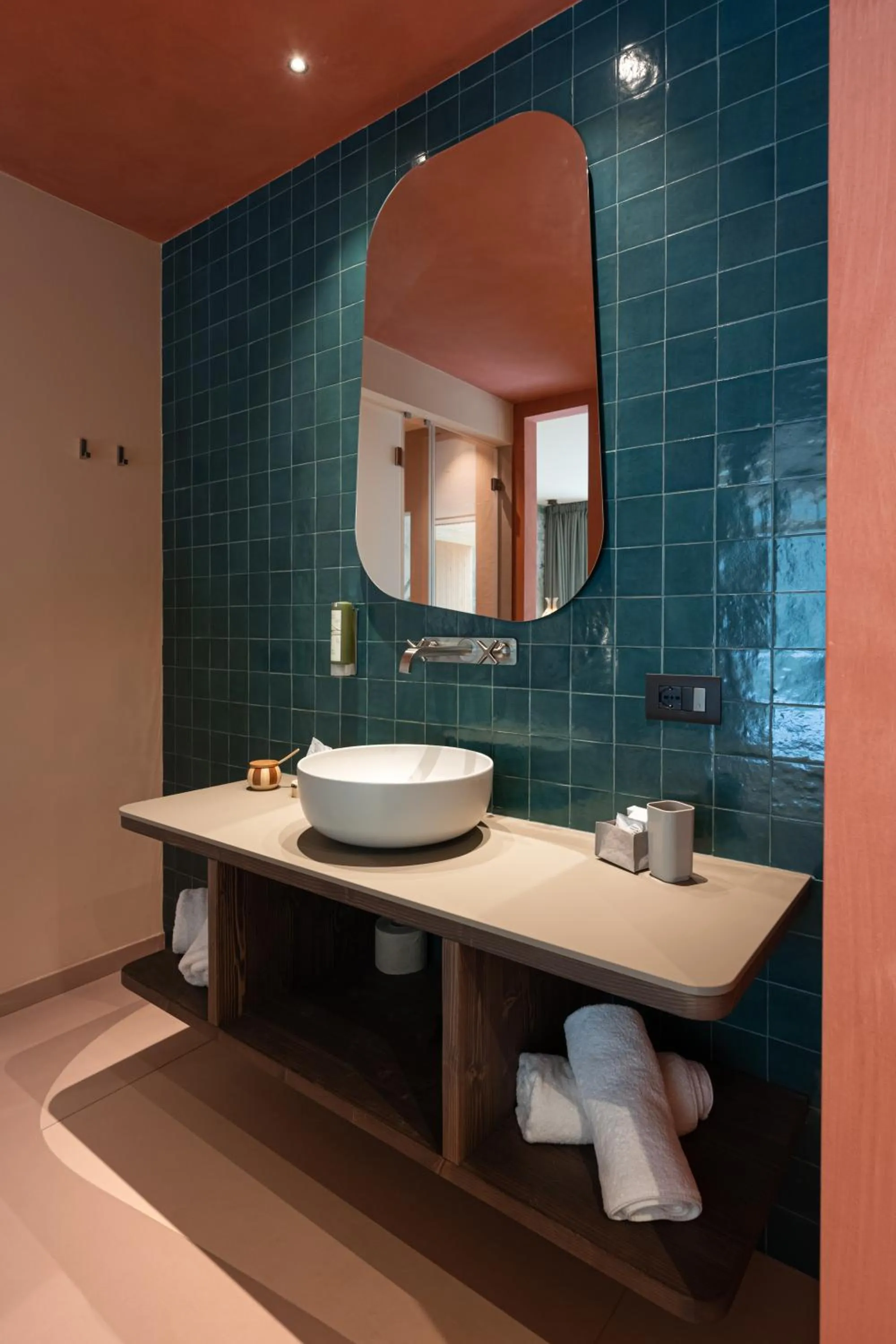 Bathroom in Latemar - Hotel Suites Spa