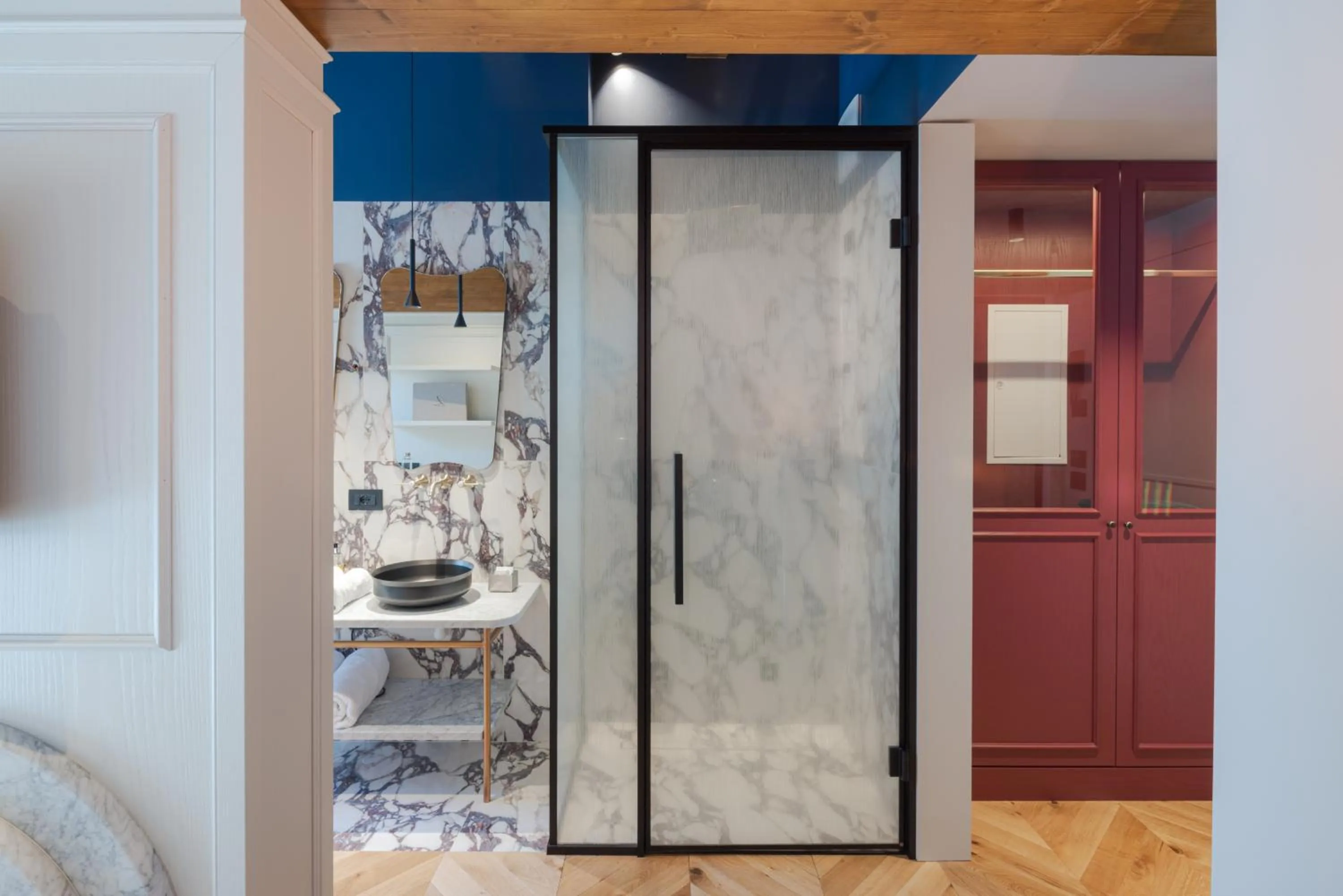 Shower in Latemar - Hotel Suites Spa