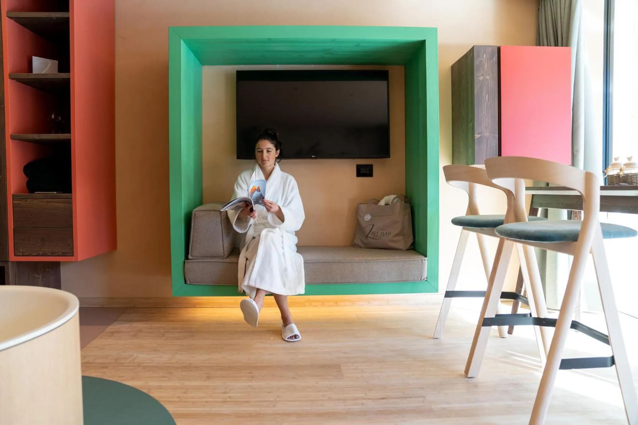 Living room in Latemar - Hotel Suites Spa