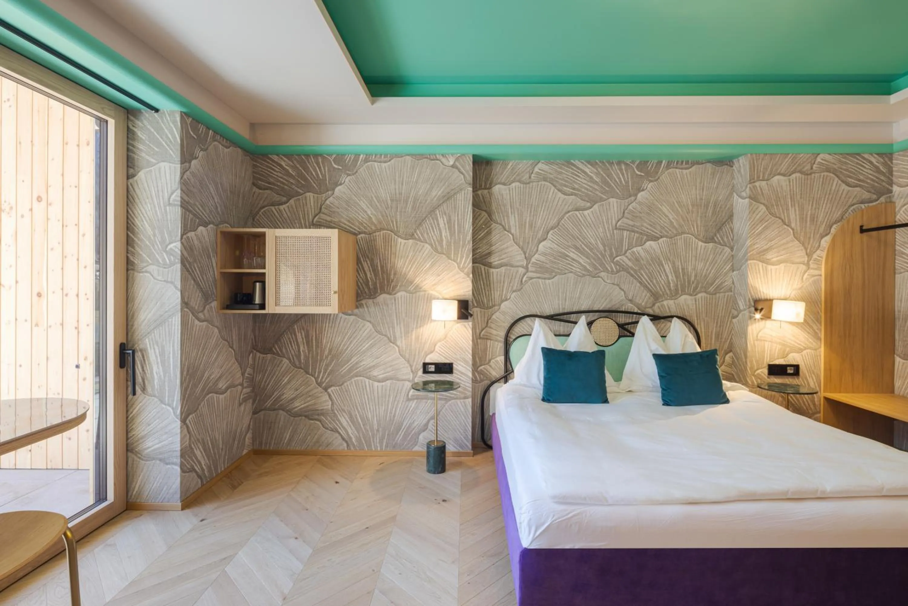 Bed in Latemar - Hotel Suites Spa