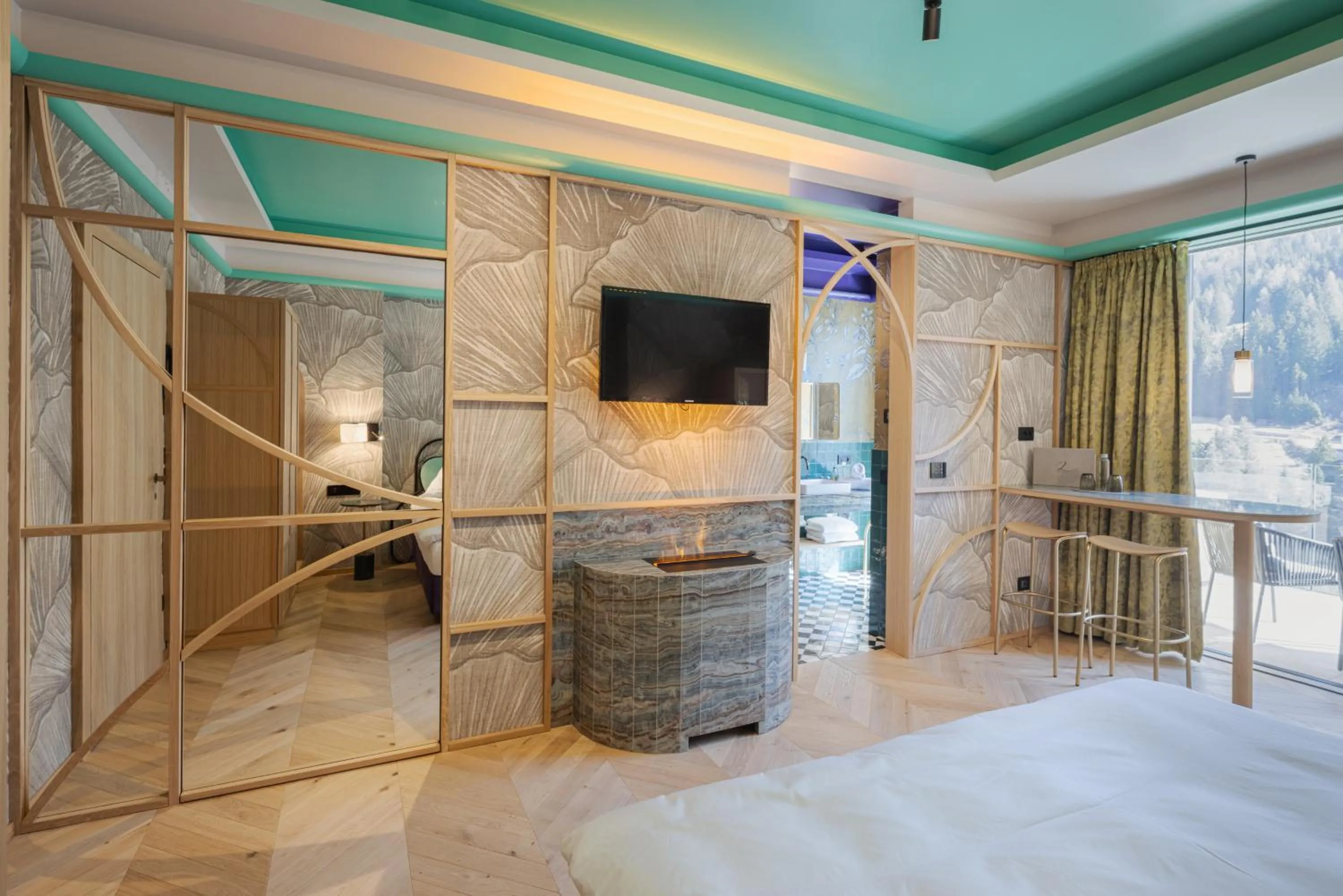 Photo of the whole room, Bed in Latemar - Hotel Suites Spa