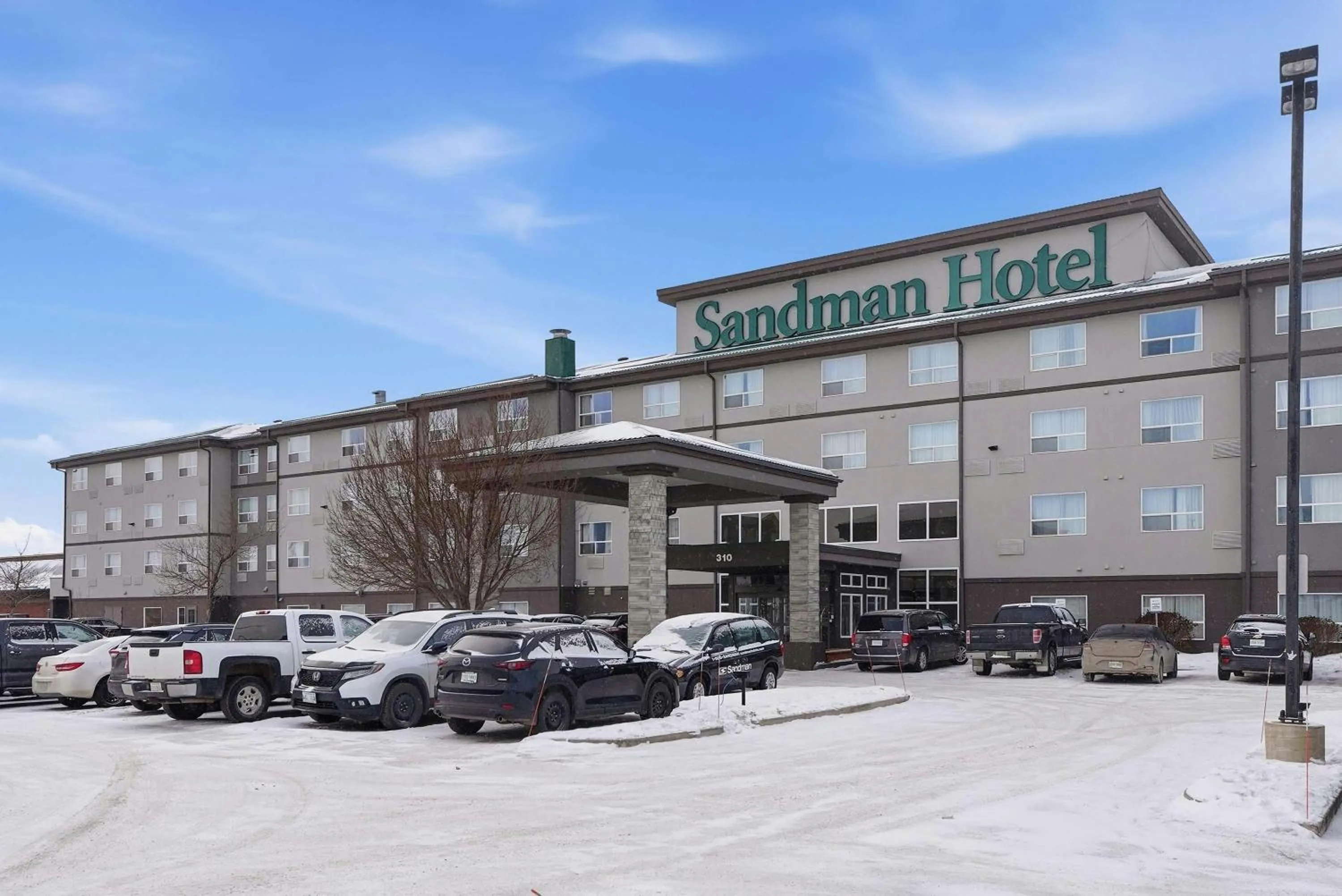 Property building in Sandman Hotel Saskatoon