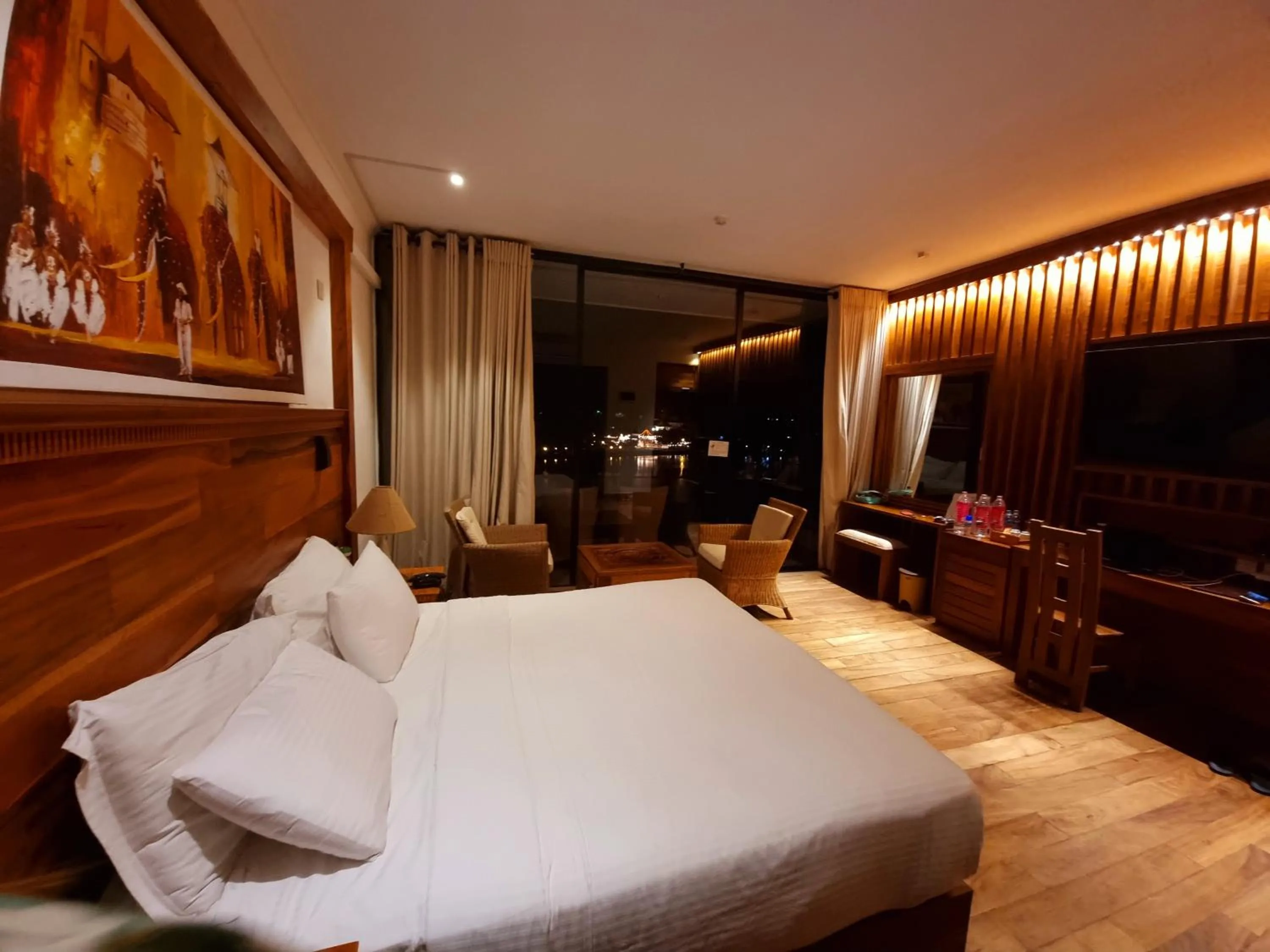 Bed in Lakewood Residence