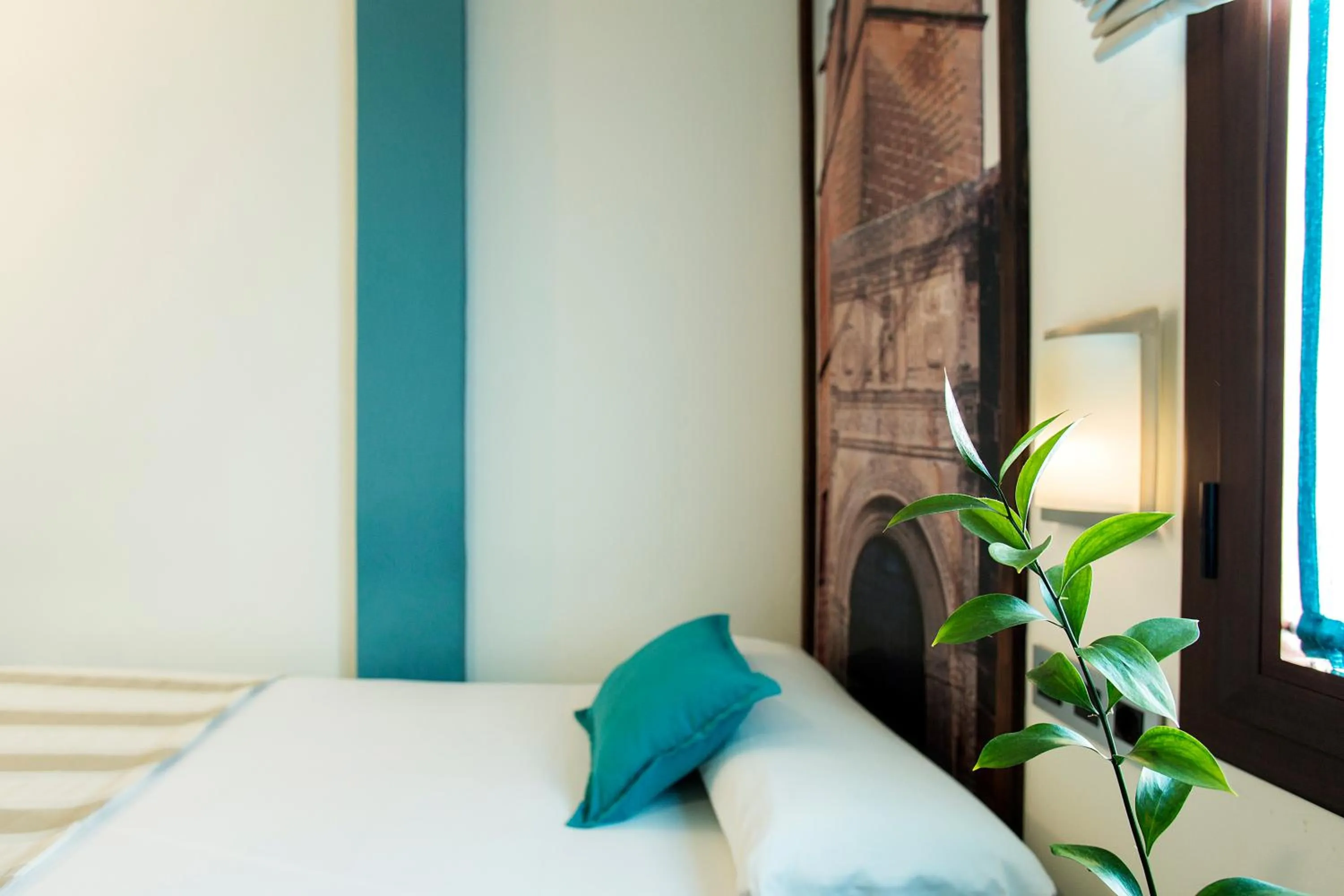 Bed in Hostal Aznaitin