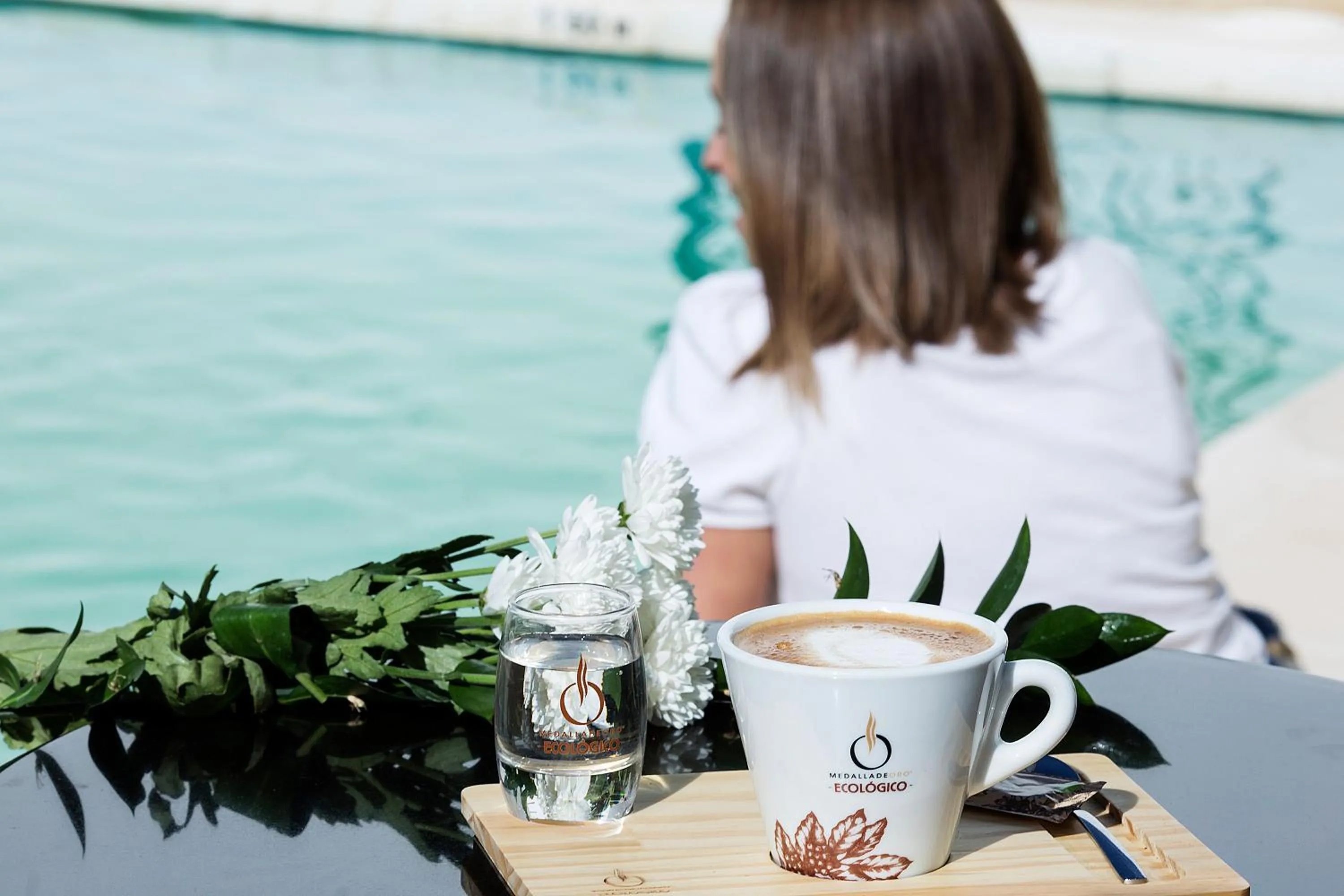 Swimming pool in Hostal Aznaitin