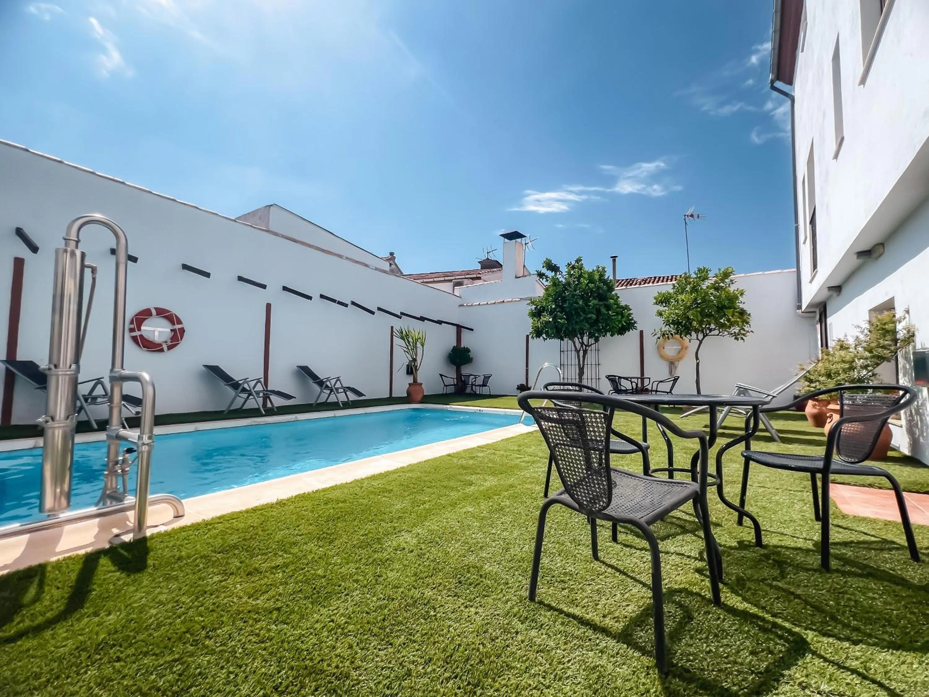 Swimming pool in Hostal Aznaitin