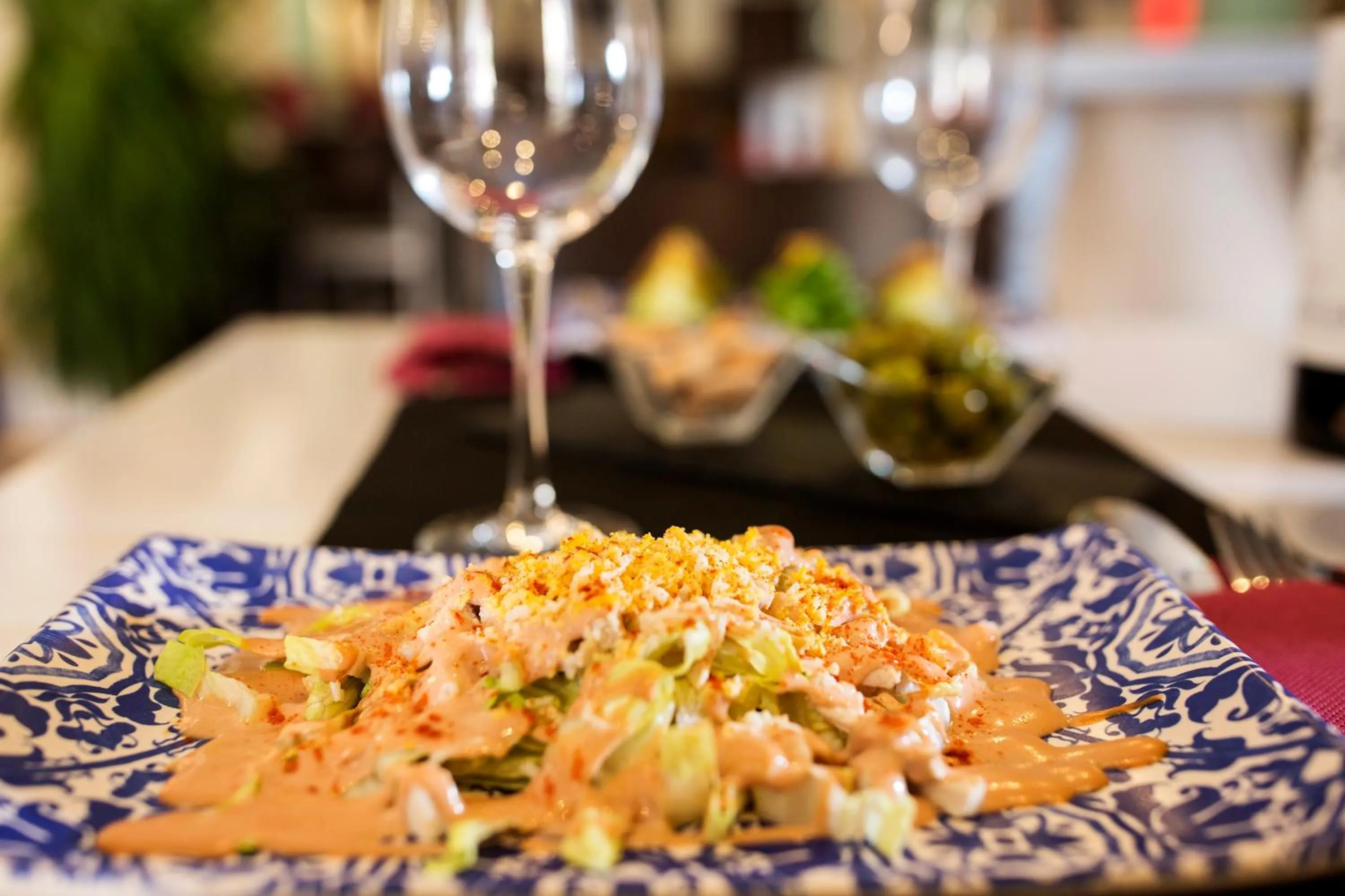 Restaurant/places to eat in Hostal Aznaitin