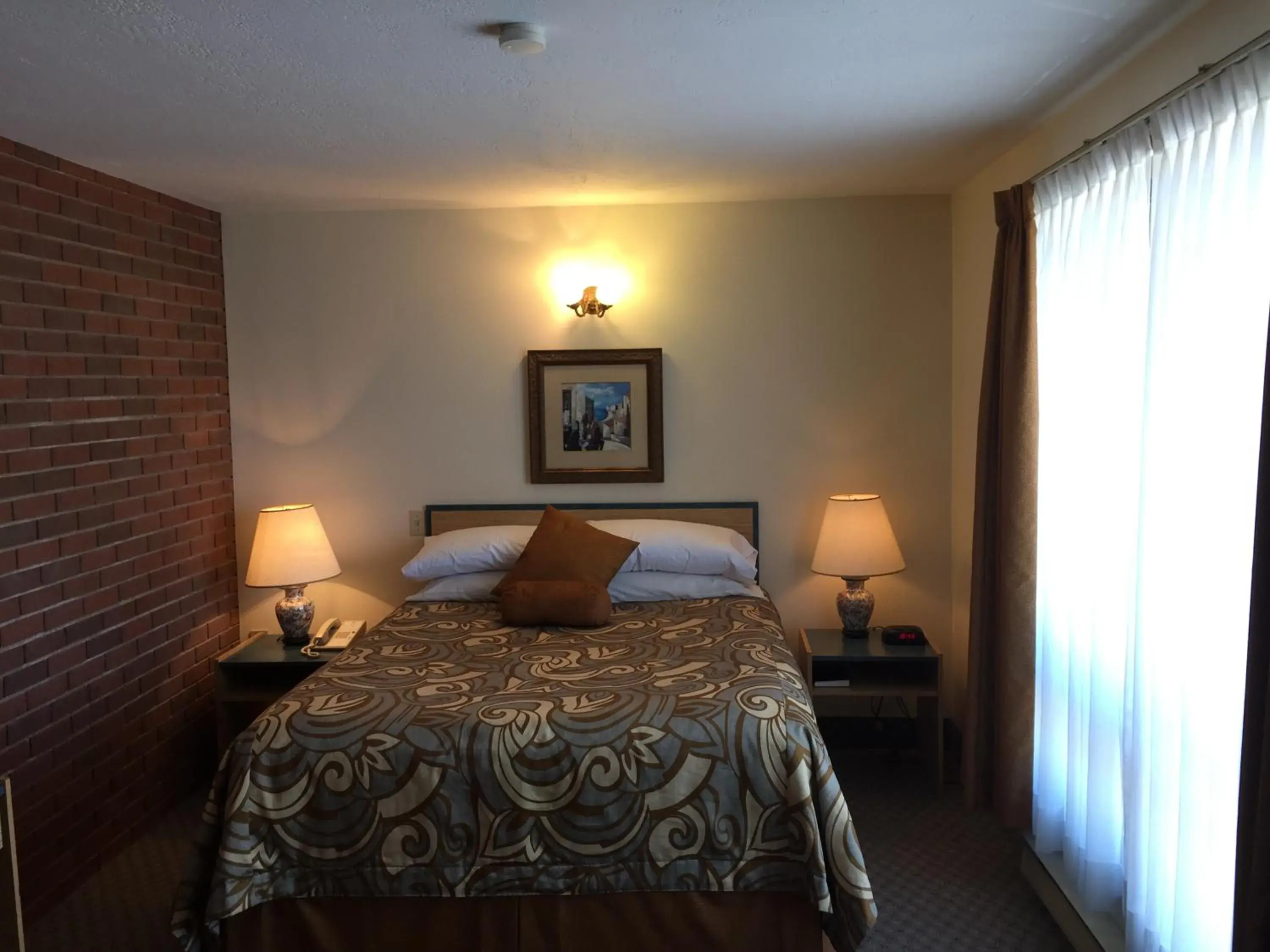 Superior Room with One Double Bed in Motel Du Chevalier Superior Room with One Double Bed in Motel Du Chevalier