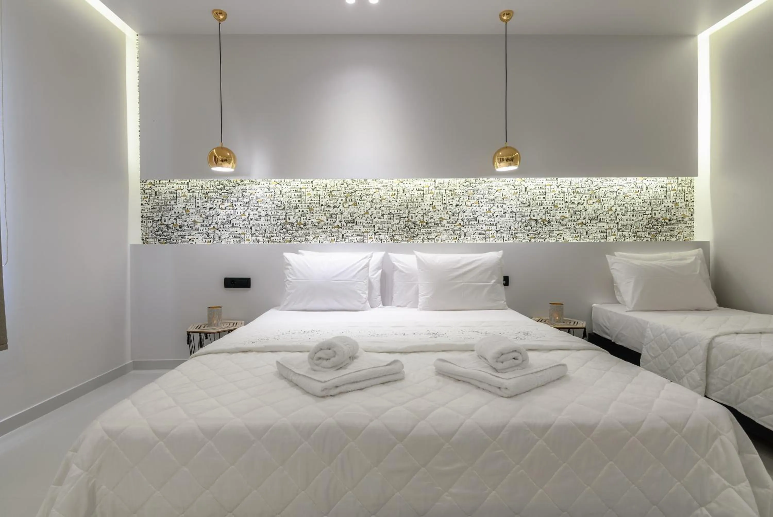 Photo of the whole room, Bed in Sunny Garden Hotel