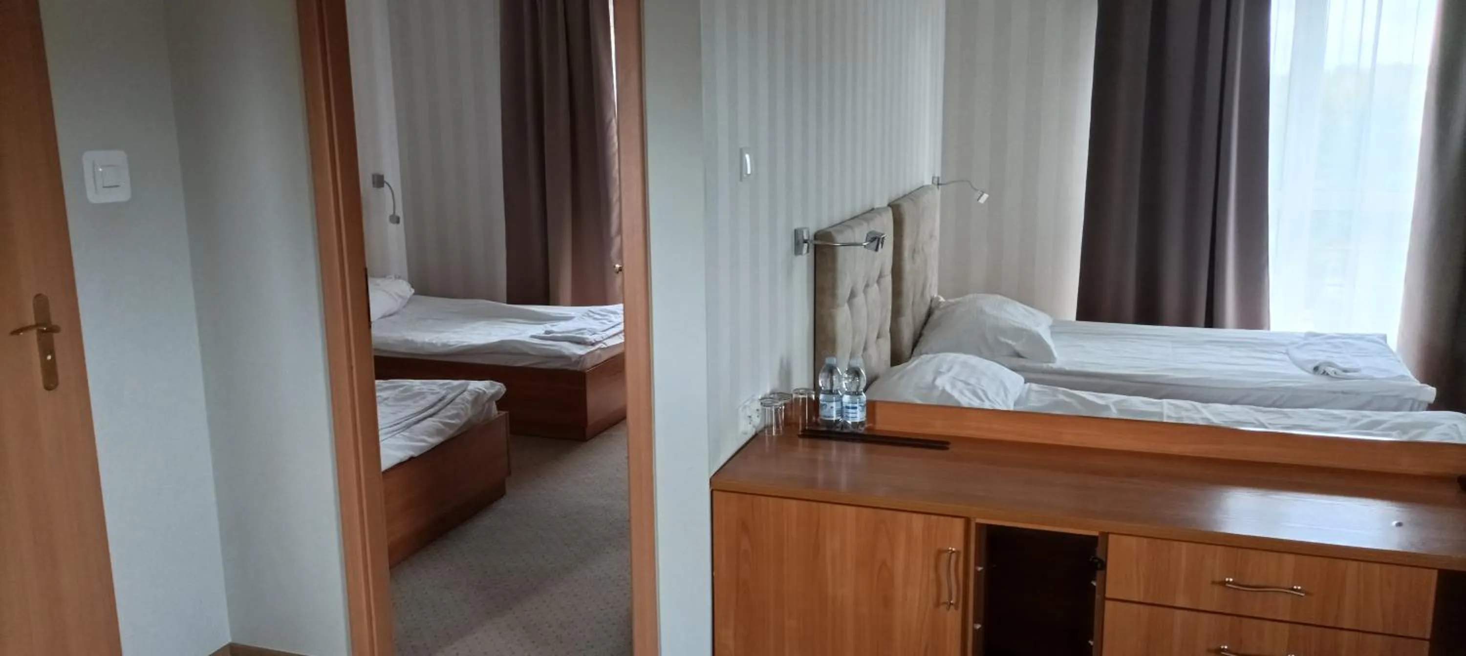 Bed in Hotel Przylesie