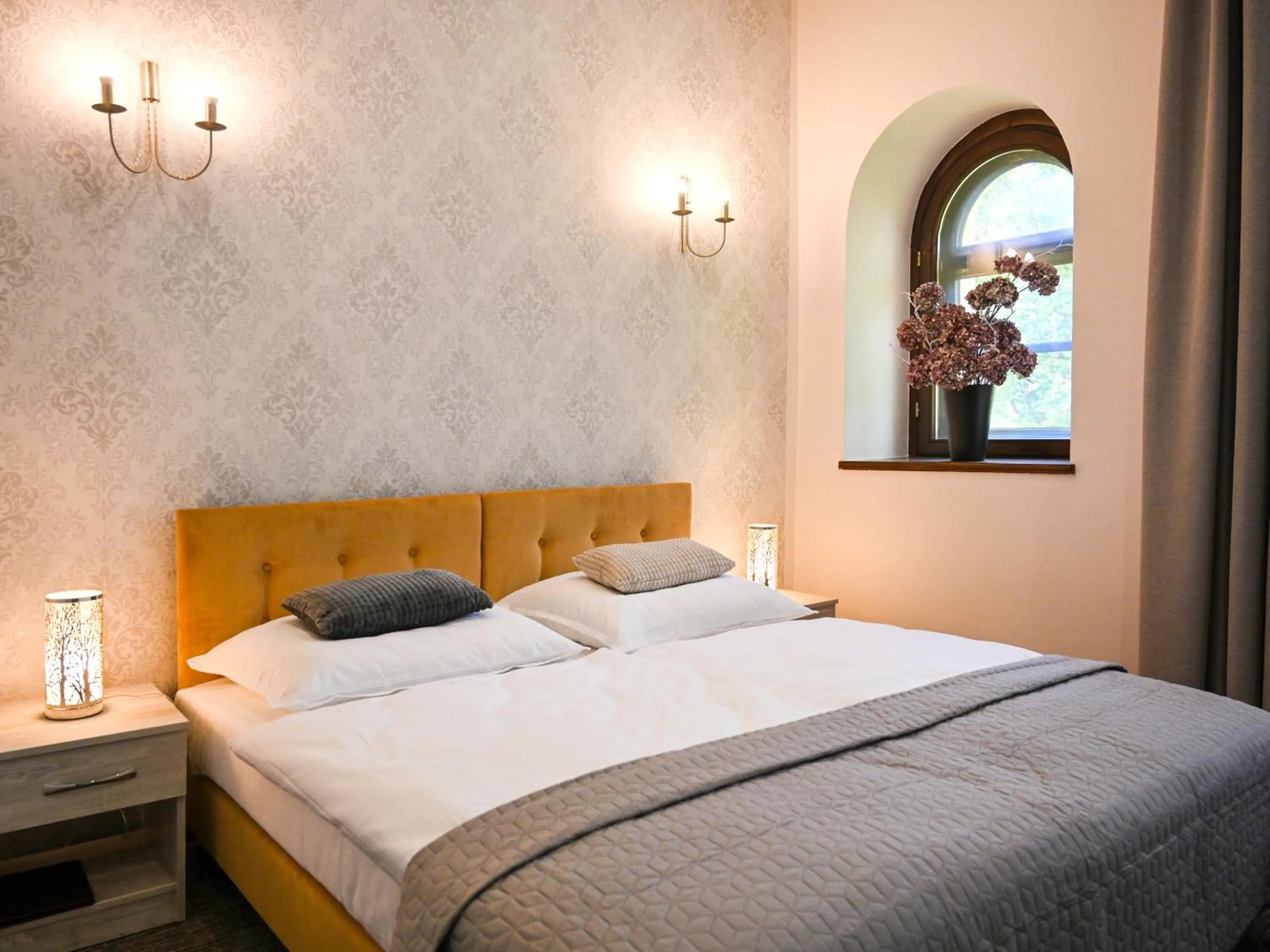 Bed in Zamek w Krokowej