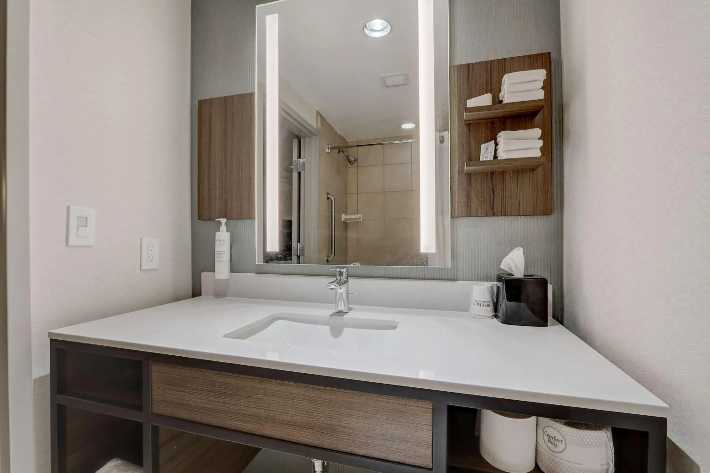 Bathroom in Hilton Garden Inn Indianapolis Northwest