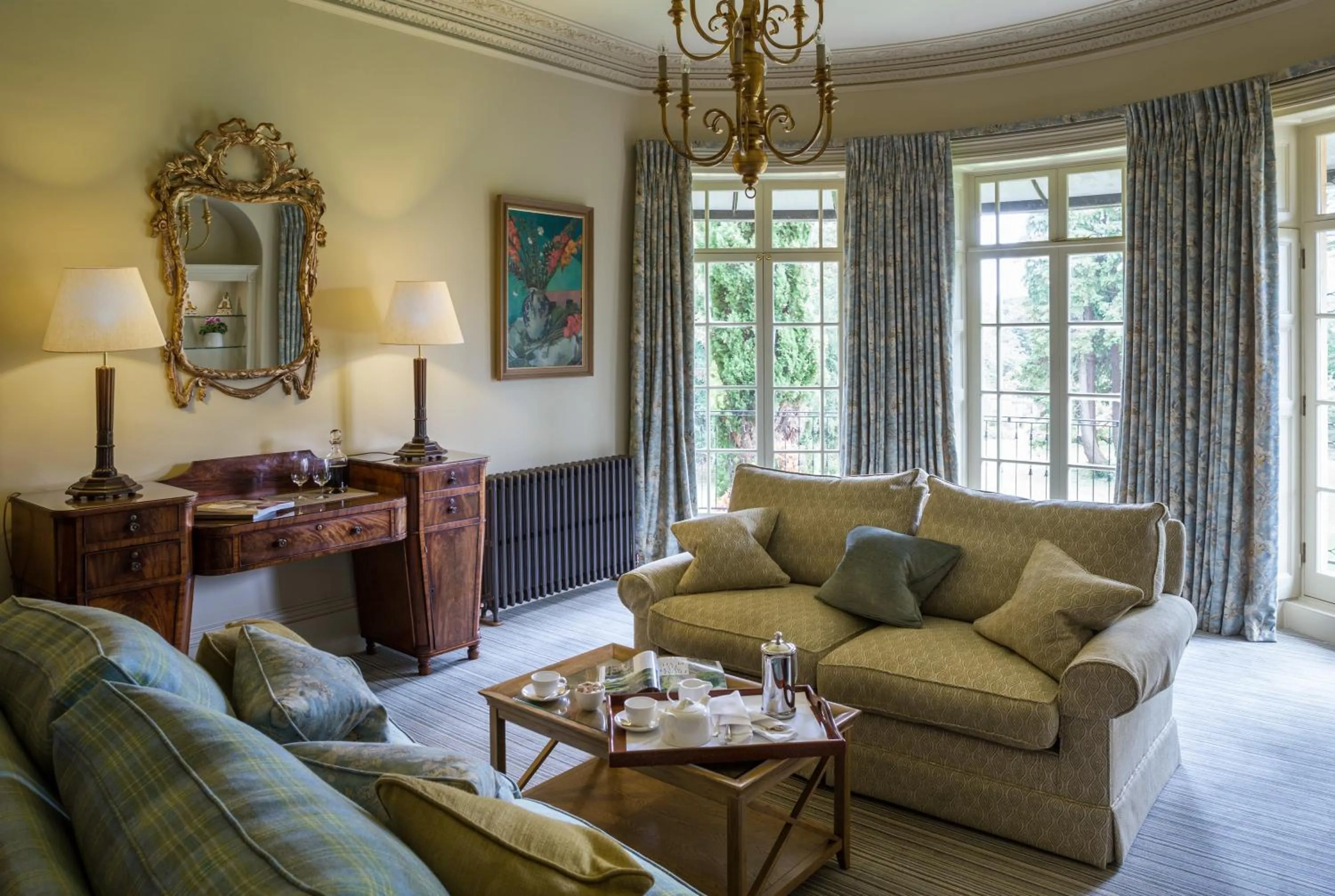 Seating area in The Bath Priory - A Relais & Chateaux Hotel