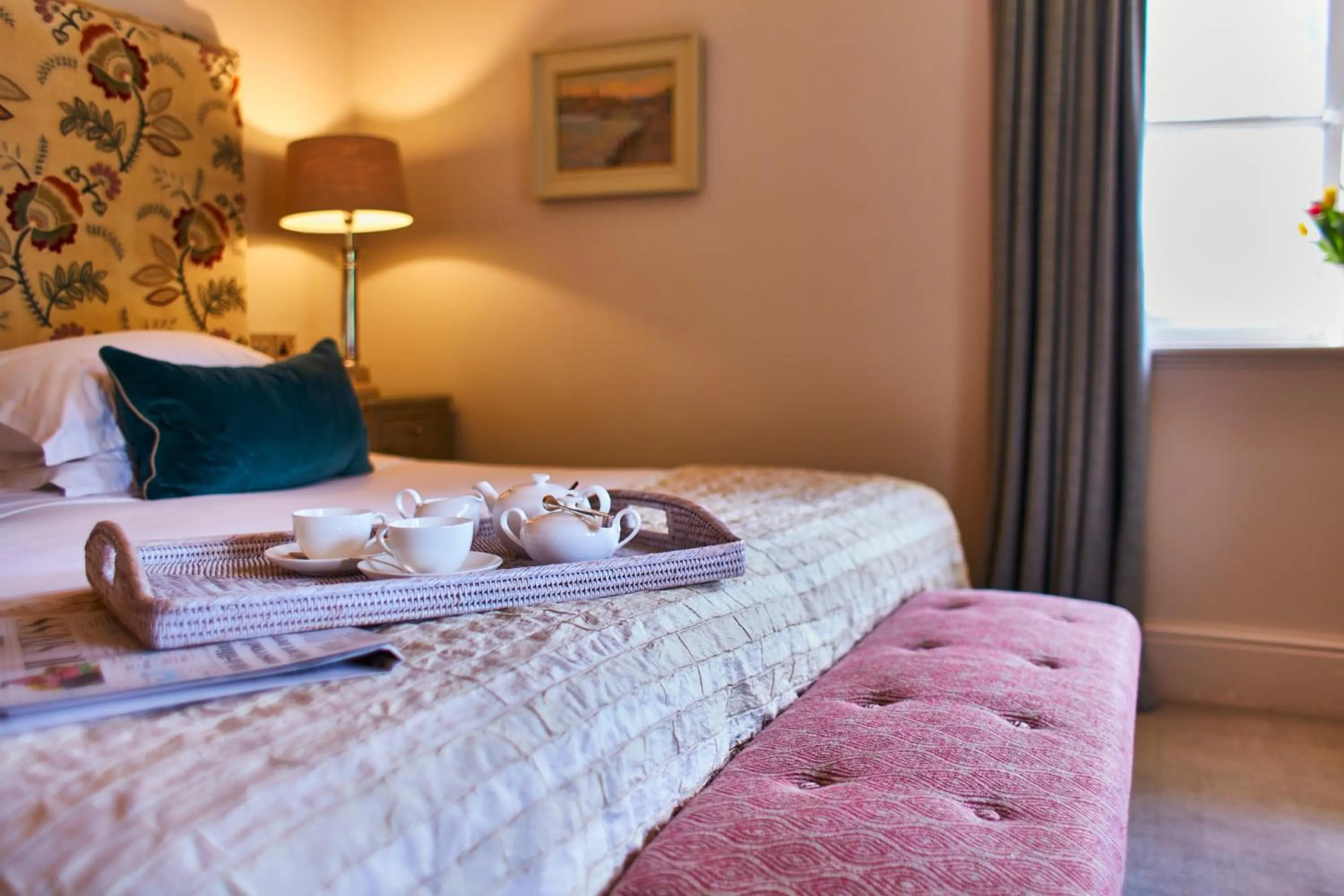 Bedroom, Bed in The Bath Priory - A Relais & Chateaux Hotel