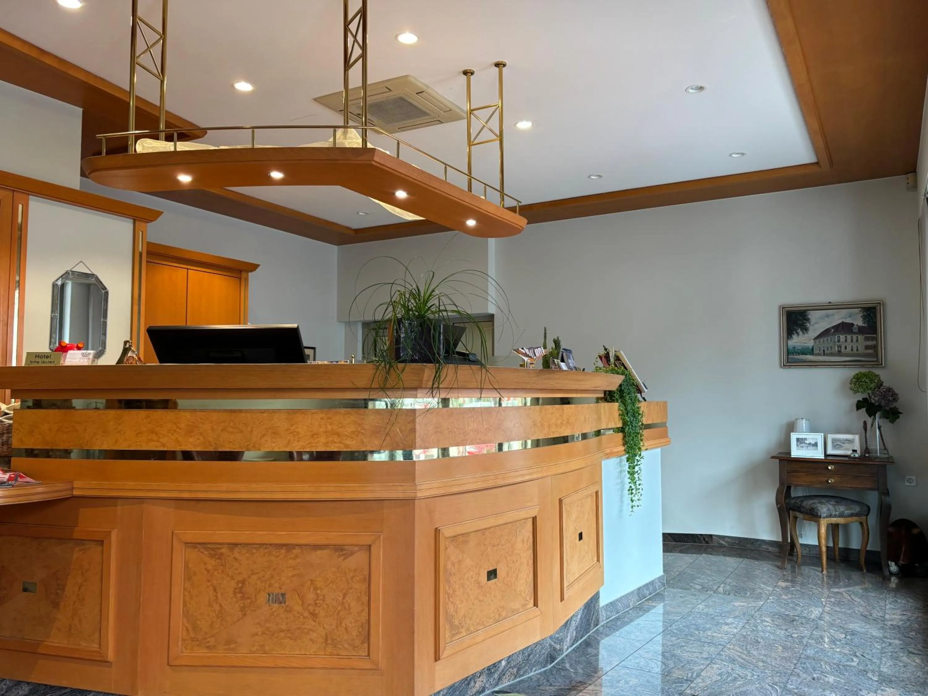 Lobby or reception in Hotel Krone Neuenburg