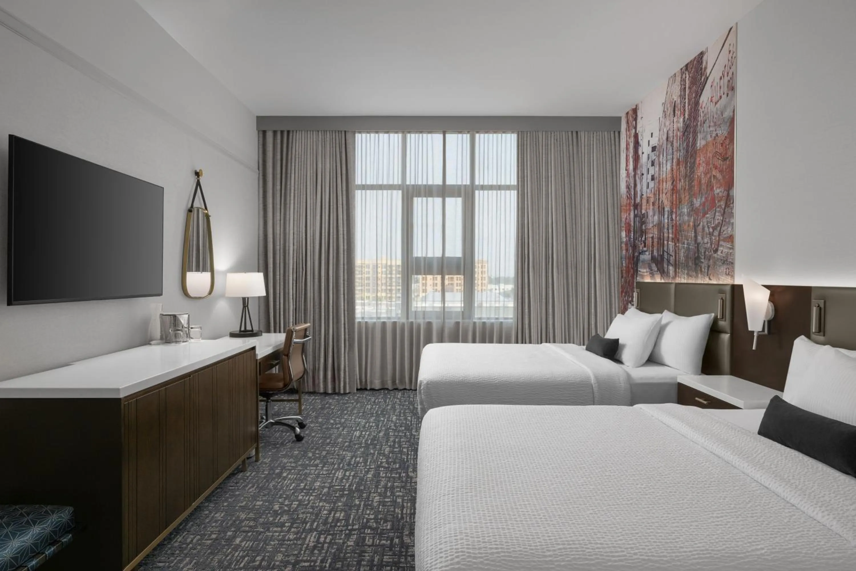 Bedroom, Bed in Hotel 43 Boise