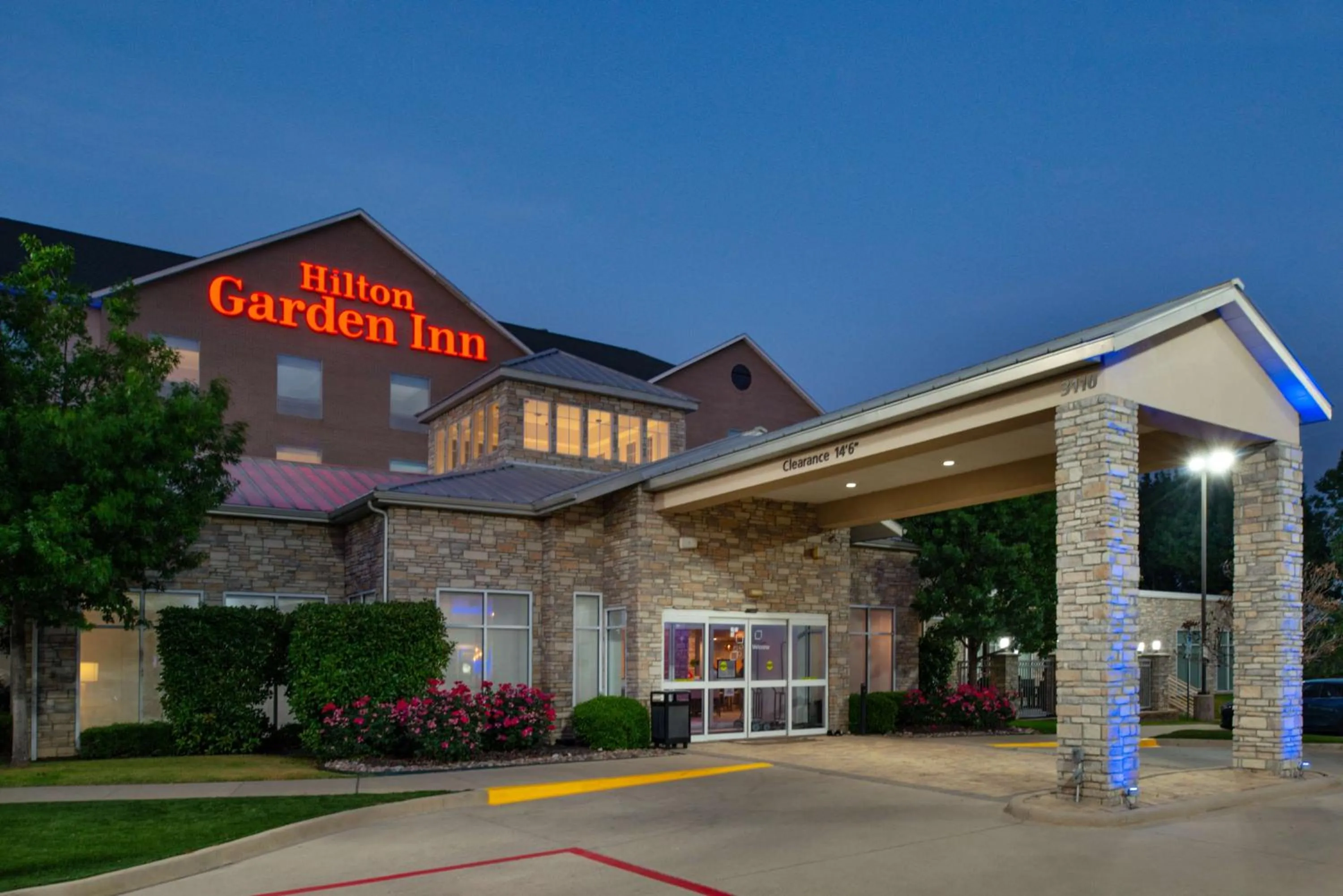 Property building in Hilton Garden Inn Denton