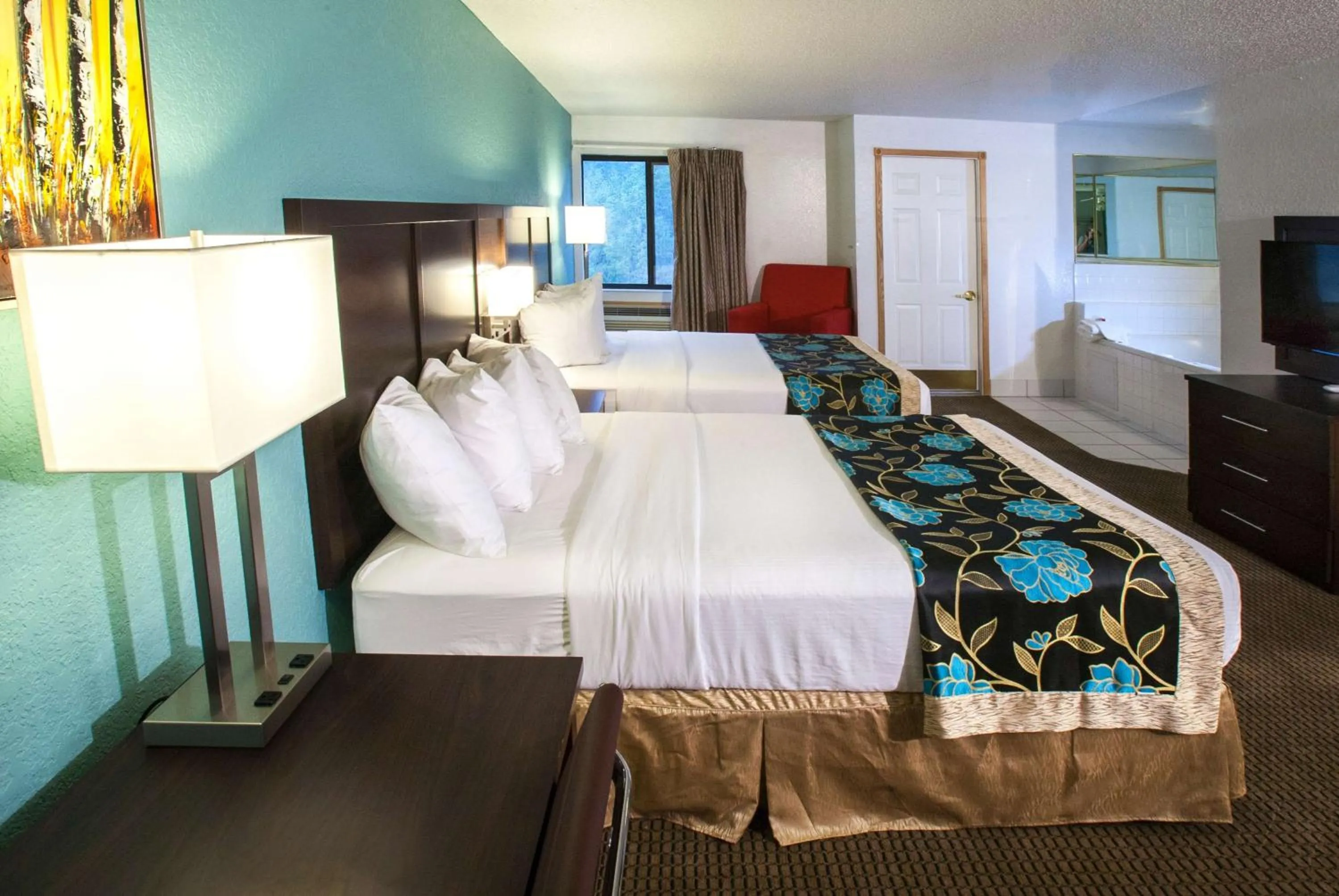 Photo of the whole room, Bed in Baymont by Wyndham Keystone Near Mt. Rushmore