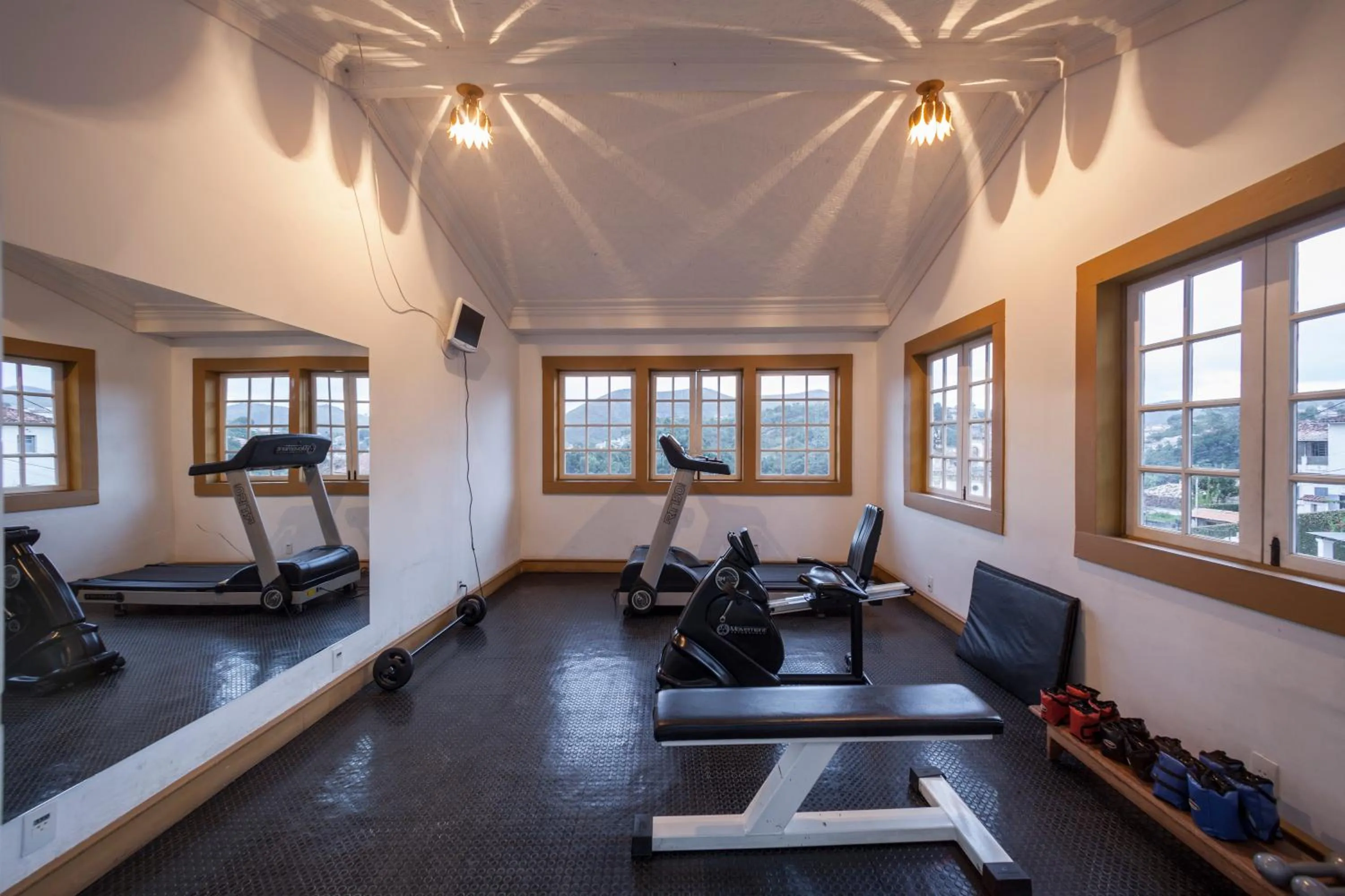 Fitness centre/facilities in Hotel Solar do Rosário