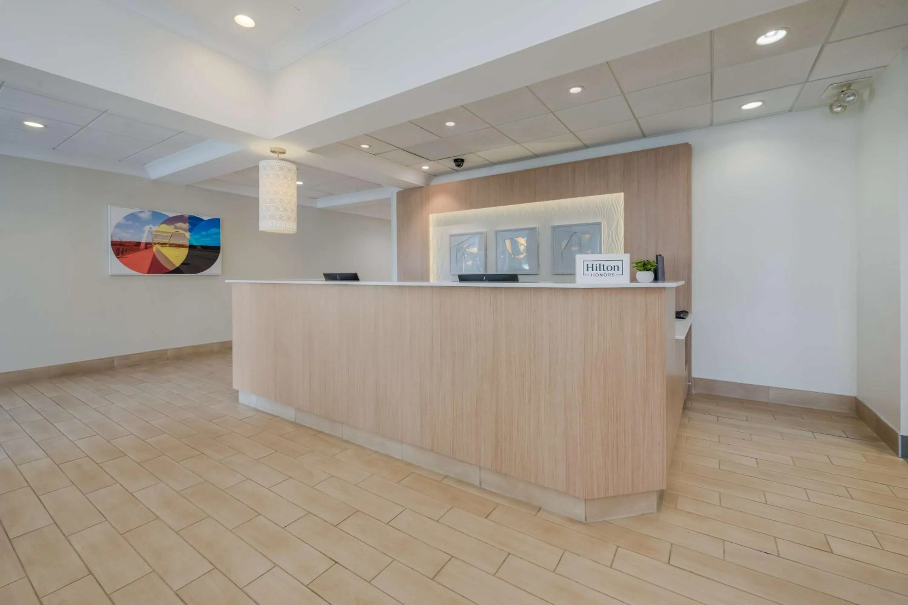 Lobby or reception in Hilton Garden Inn Rockford