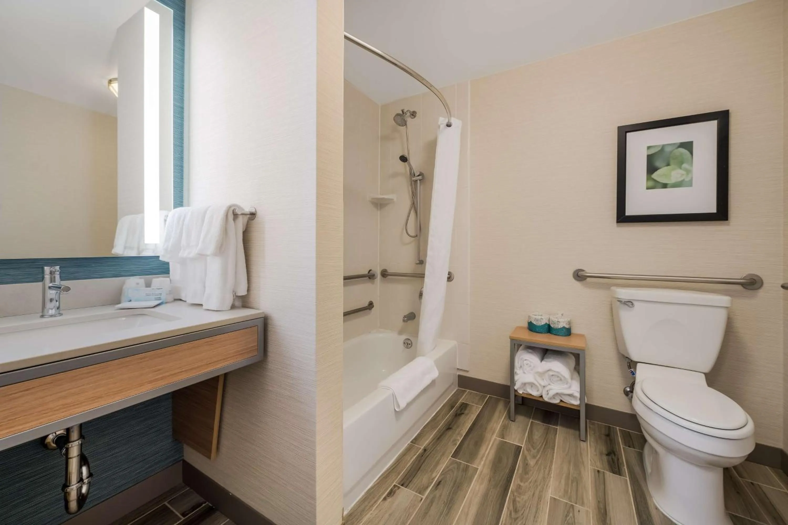 Bathroom in Hilton Garden Inn Rockford