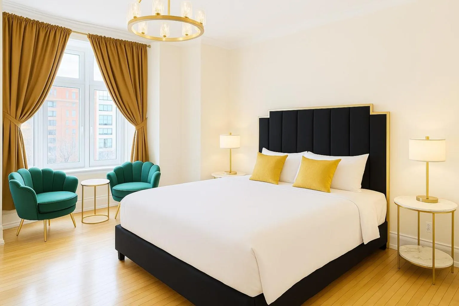 Bedroom, Bed in Hotel Charles-Alexandre - Par Aneyro