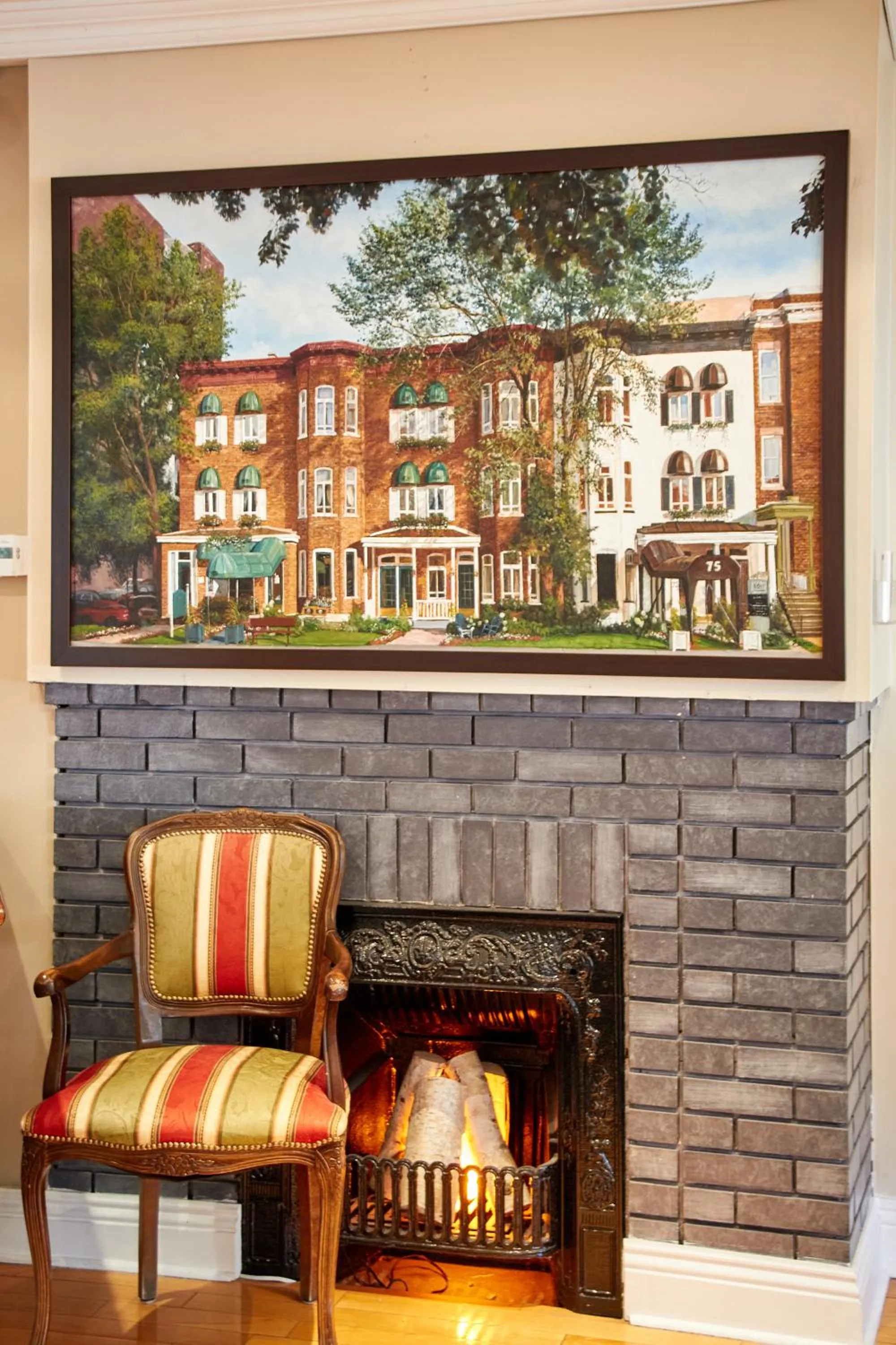 Decorative detail in Hotel Charles-Alexandre - Par Aneyro