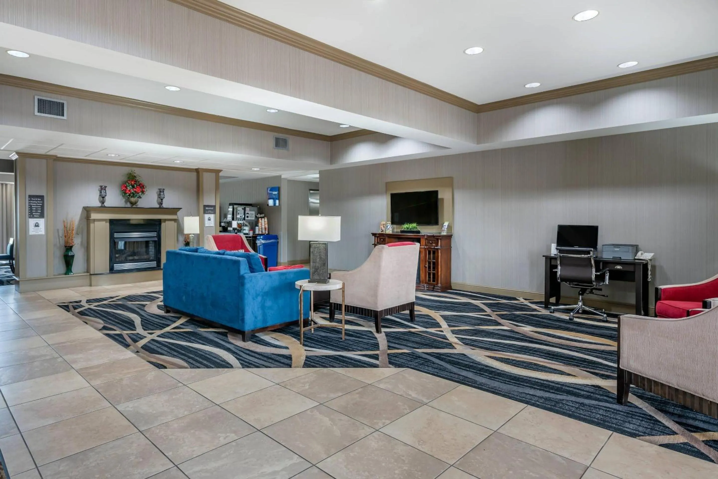 Lobby or reception in Comfort Inn Sullivan