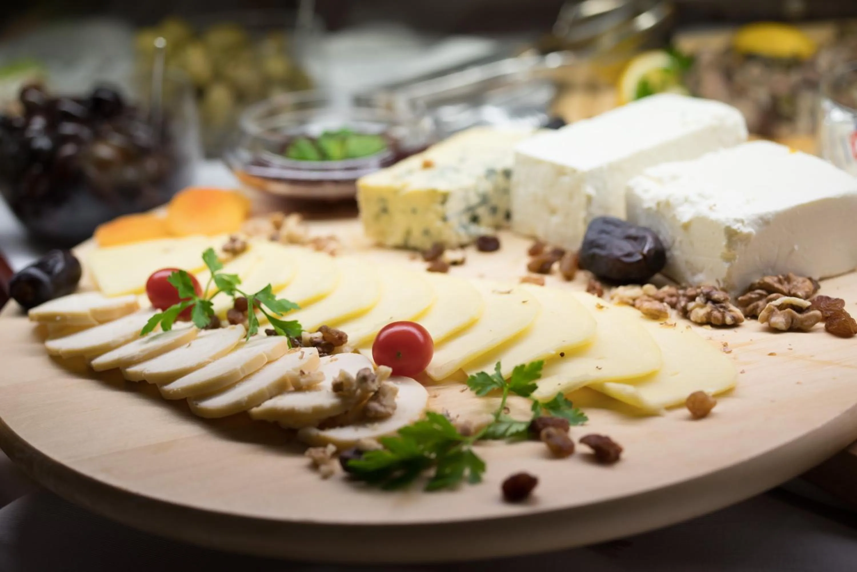 Buffet breakfast in Hotel Downtown