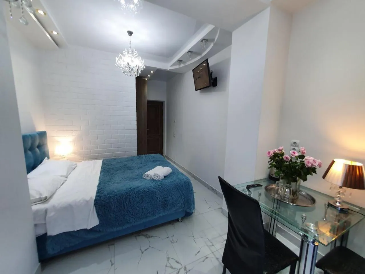 Bed in Bella Donna Hotel