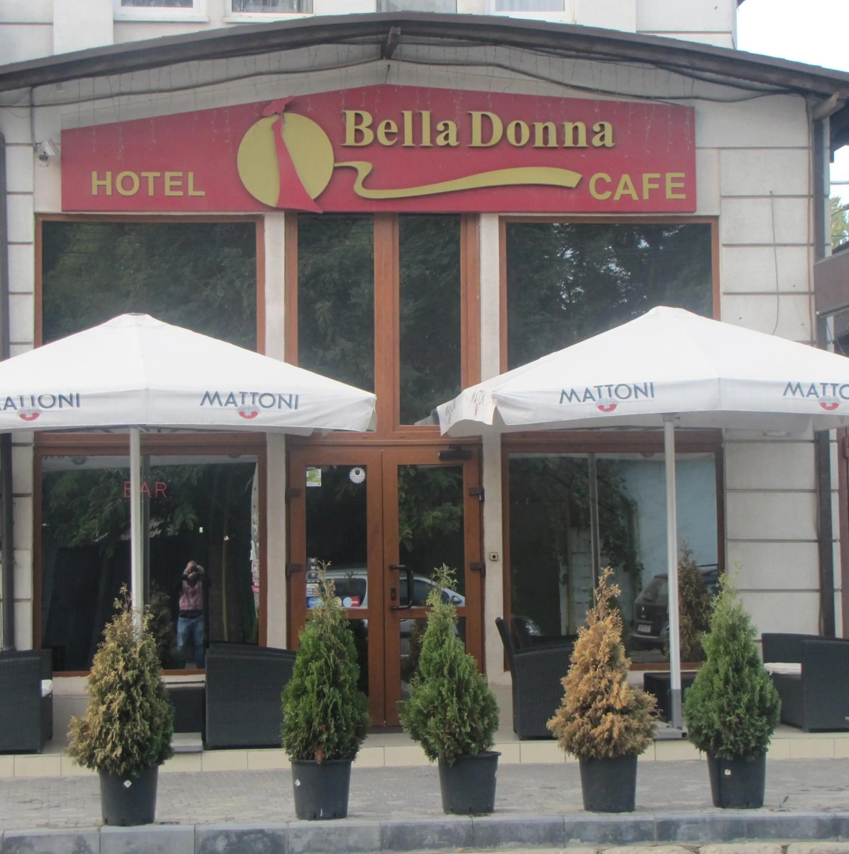 Facade/entrance in Bella Donna Hotel