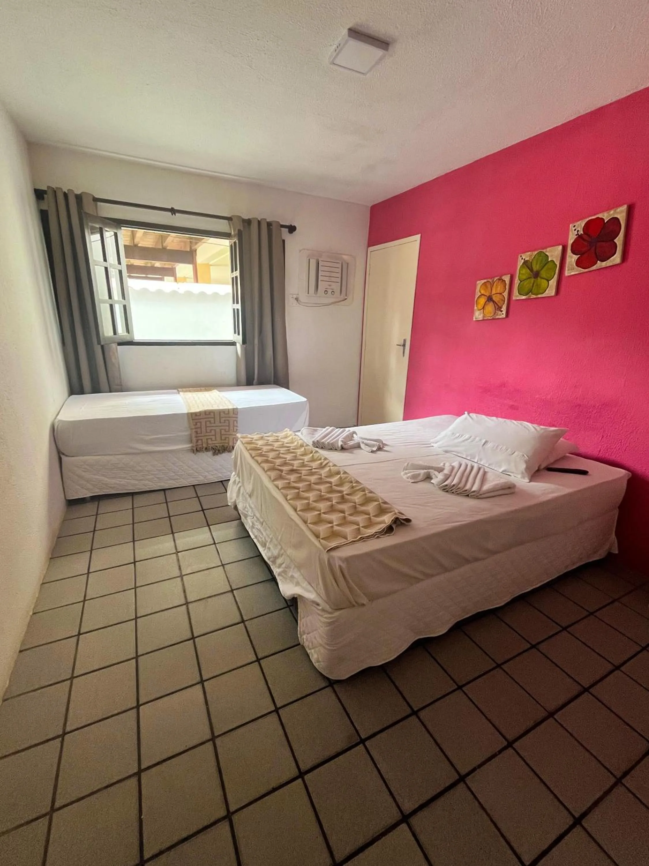 Bed in Pousada Pedras do Porto