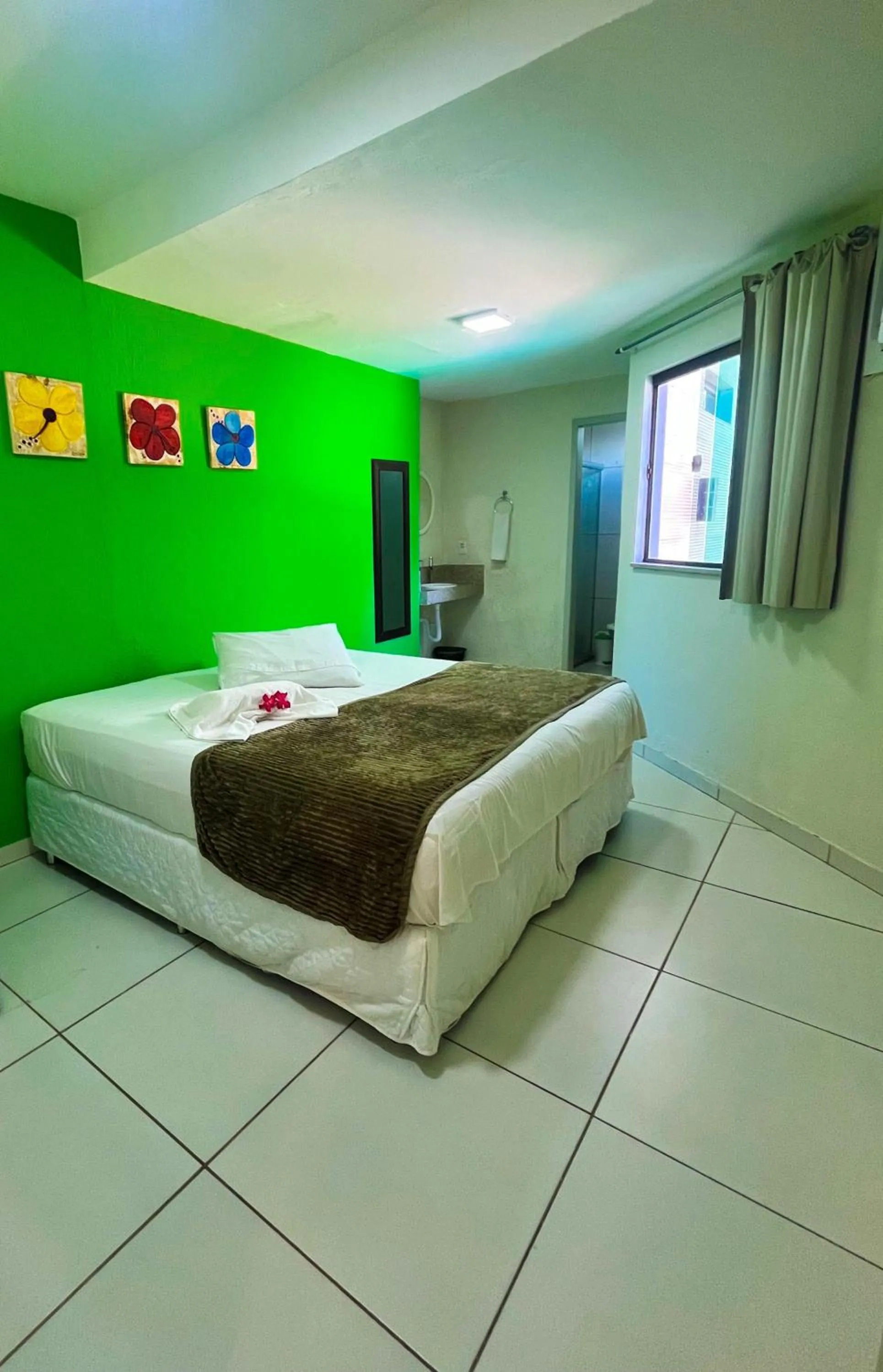 Bed in Pousada Pedras do Porto