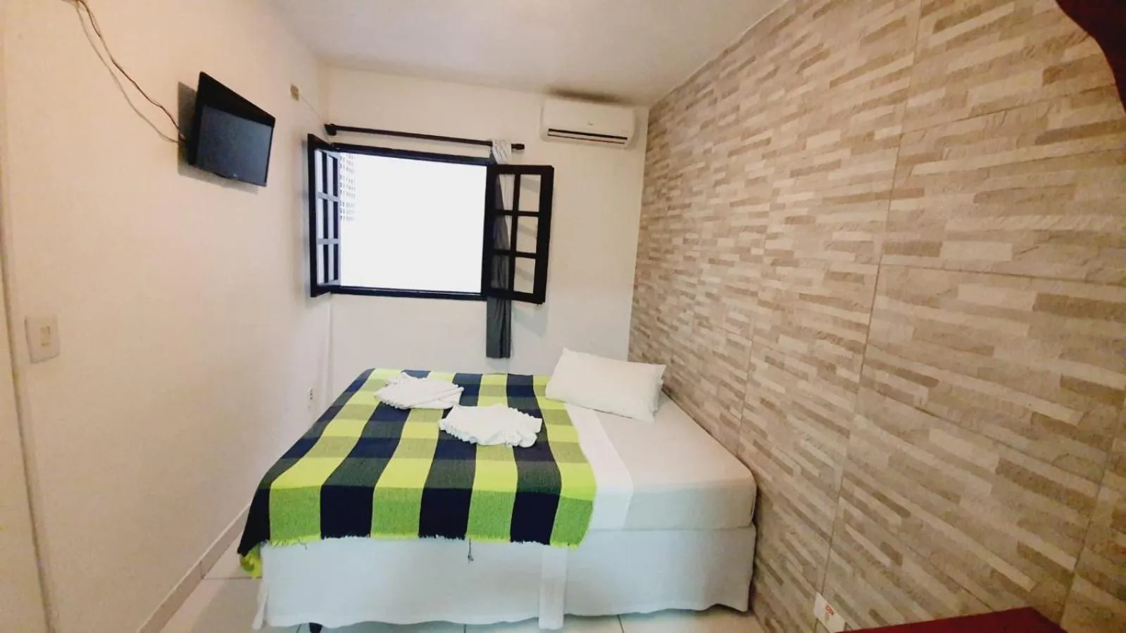 Bed in Pousada Pedras do Porto