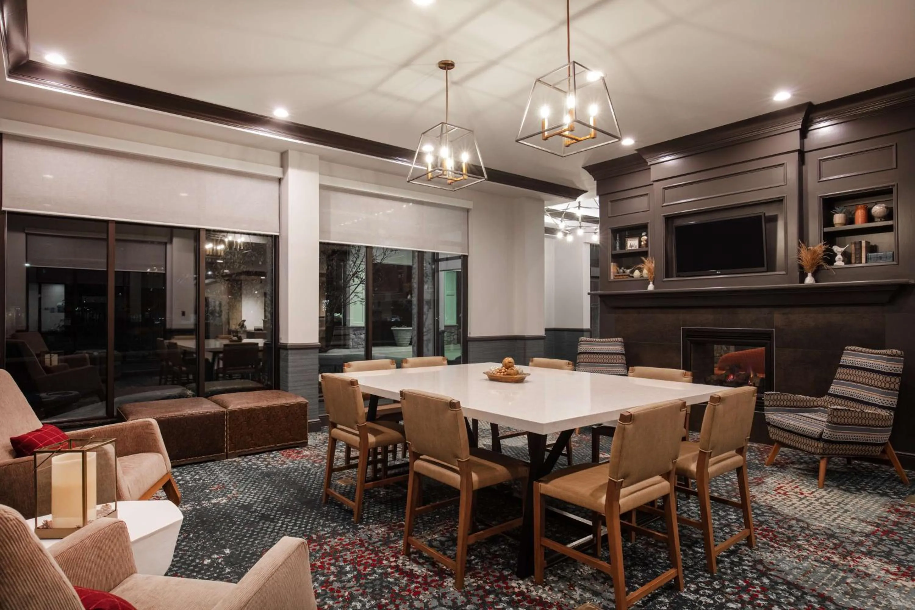 Lobby or reception in Hilton Garden Inn Kalispell