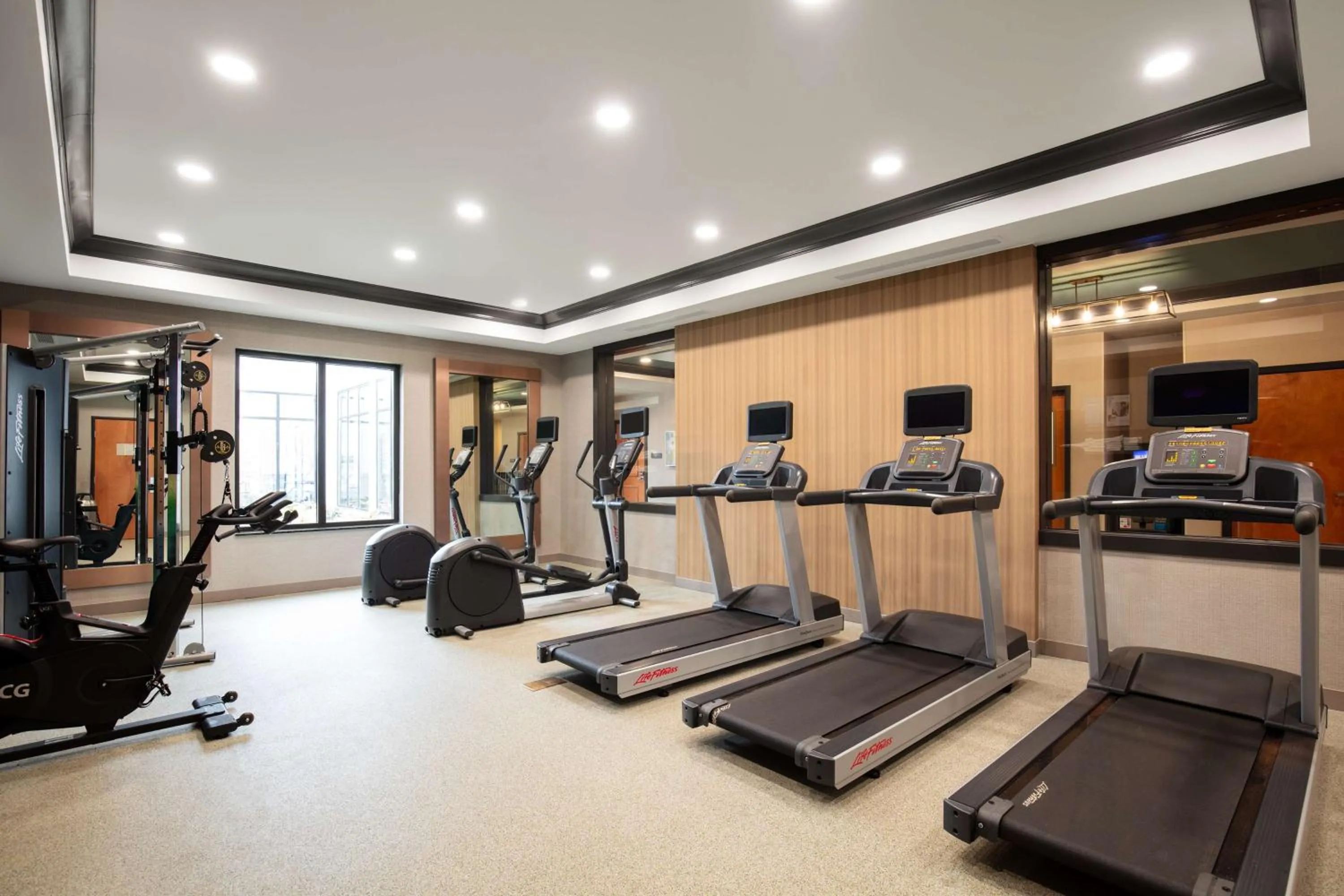 Fitness centre/facilities in Hilton Garden Inn Kalispell
